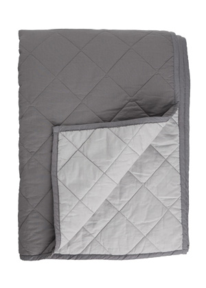 Dixxius Fenna Grey Plaid 180x240cm product afbeelding
