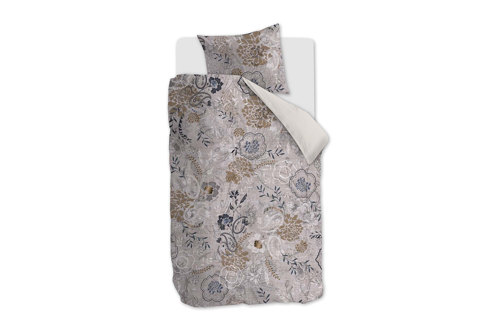 Rivièra Maison Floral Paisley Dekbedovertrek Sand | Swiss Sense product afbeelding