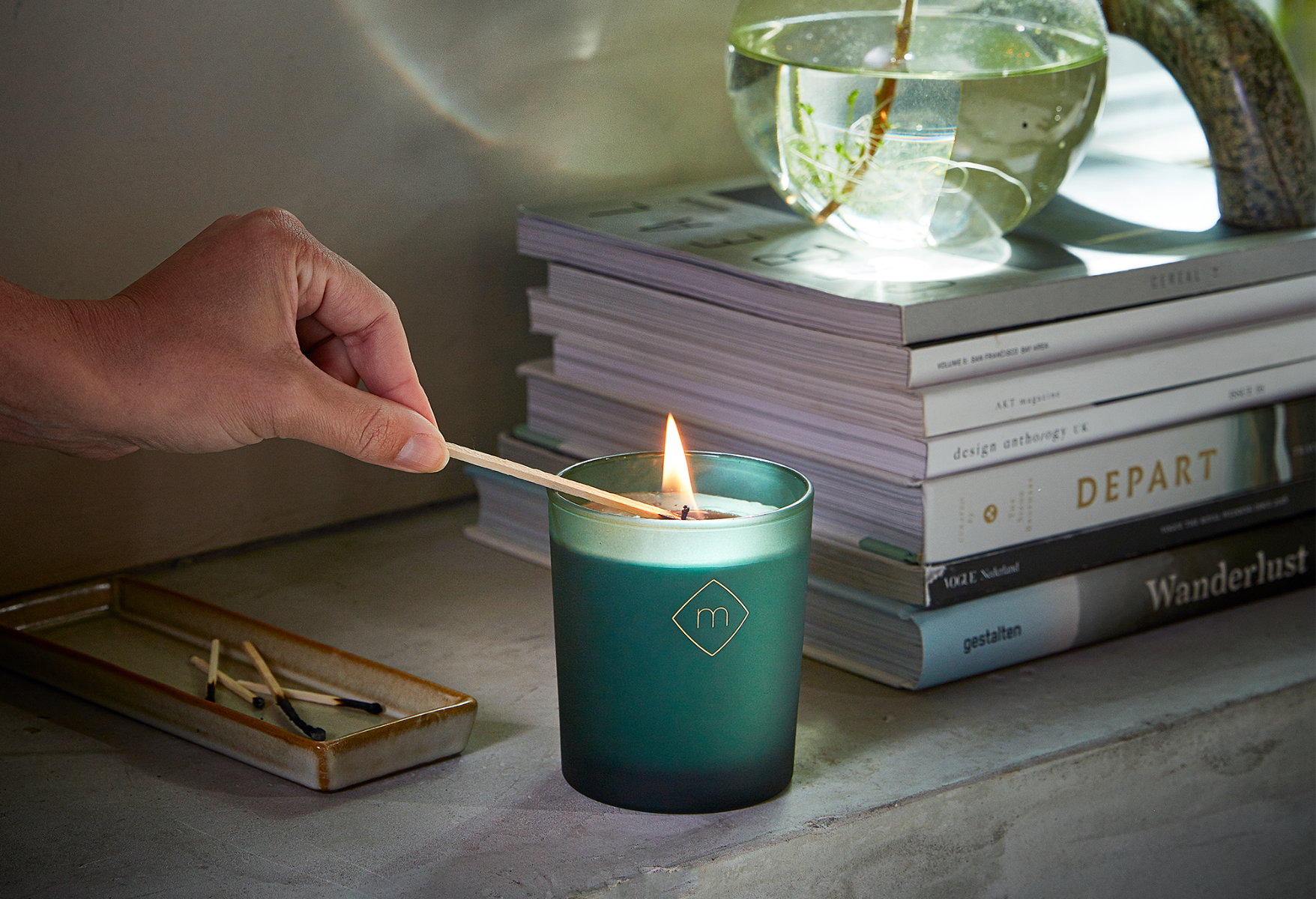Geurkaars Moments Forest Breeze | Swiss Sense product afbeelding