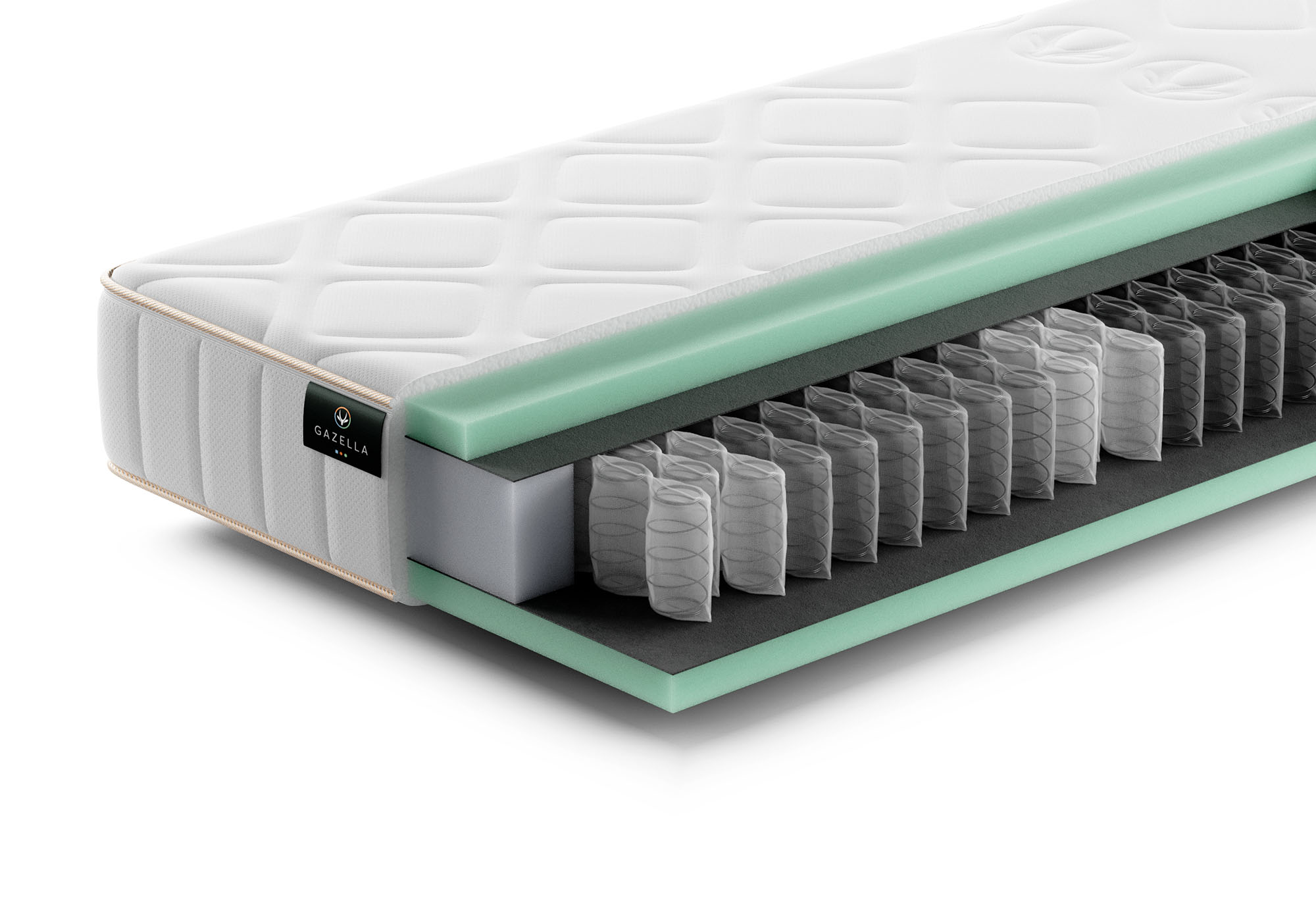 Gazella Comfort II Pocketvering Matras | Swiss Sense product afbeelding