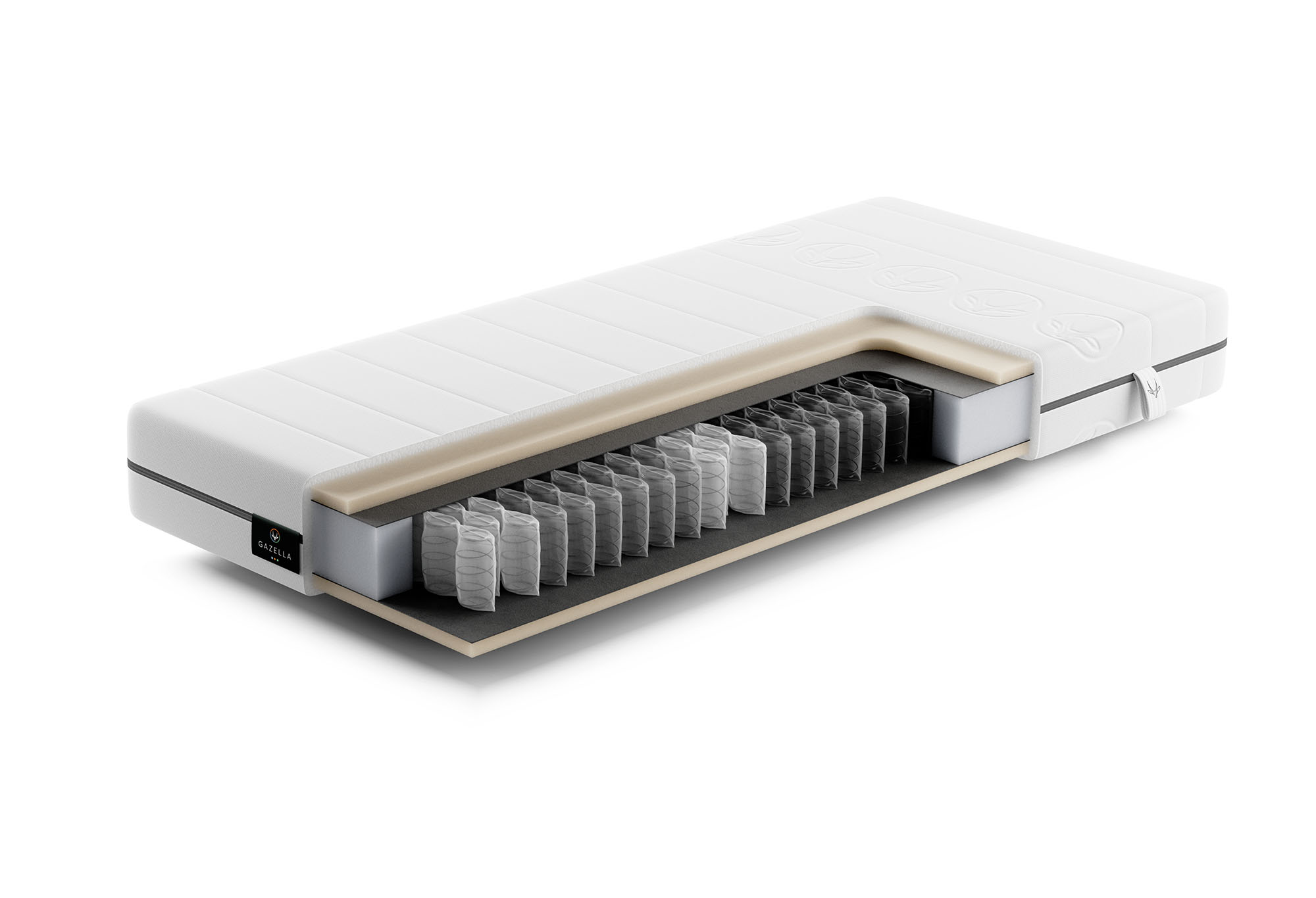 Gazella Support I Pocketvering Matras | Swiss Sense product afbeelding