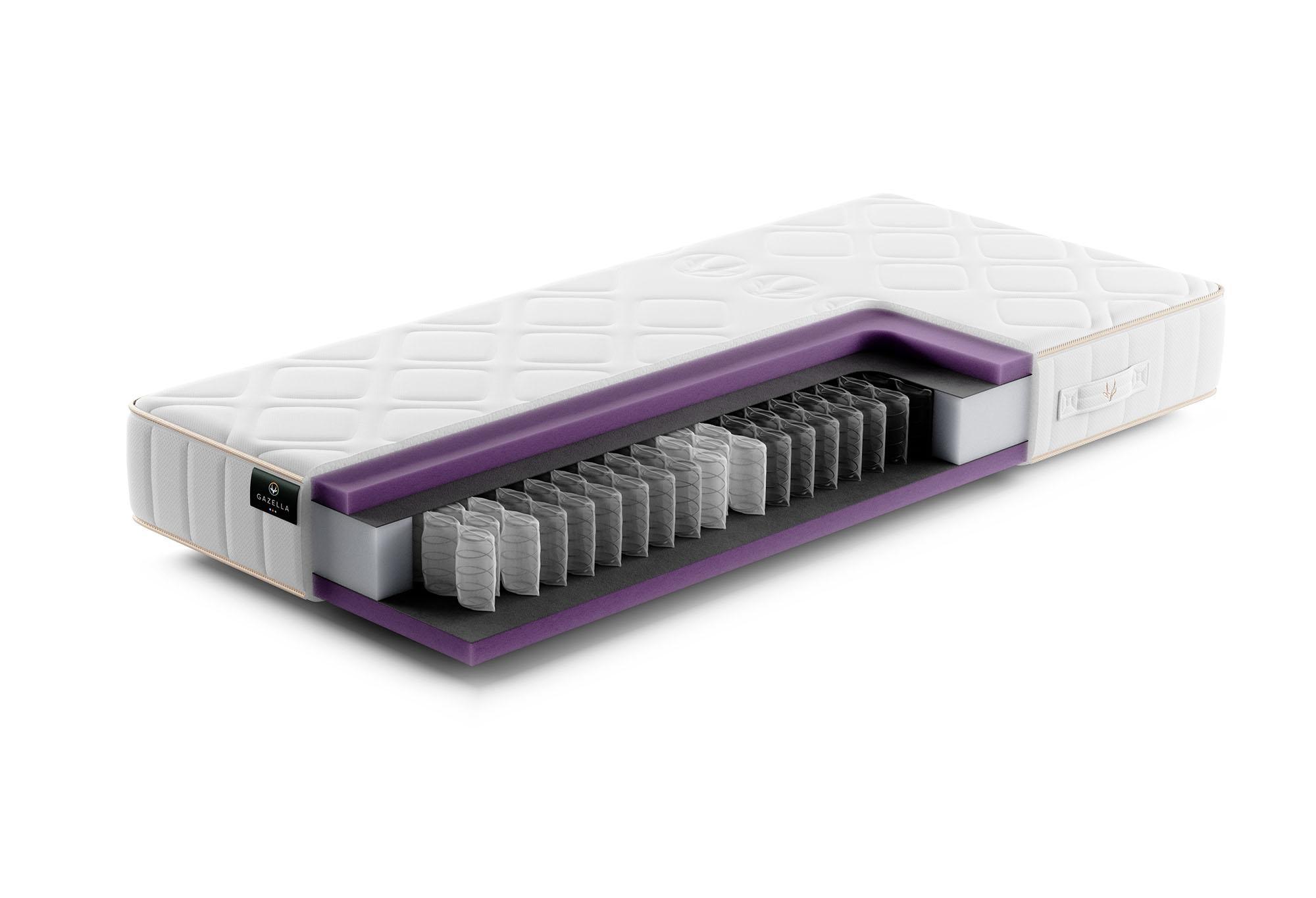 Swiss Sense Gazella Support II Pocketvering Matras