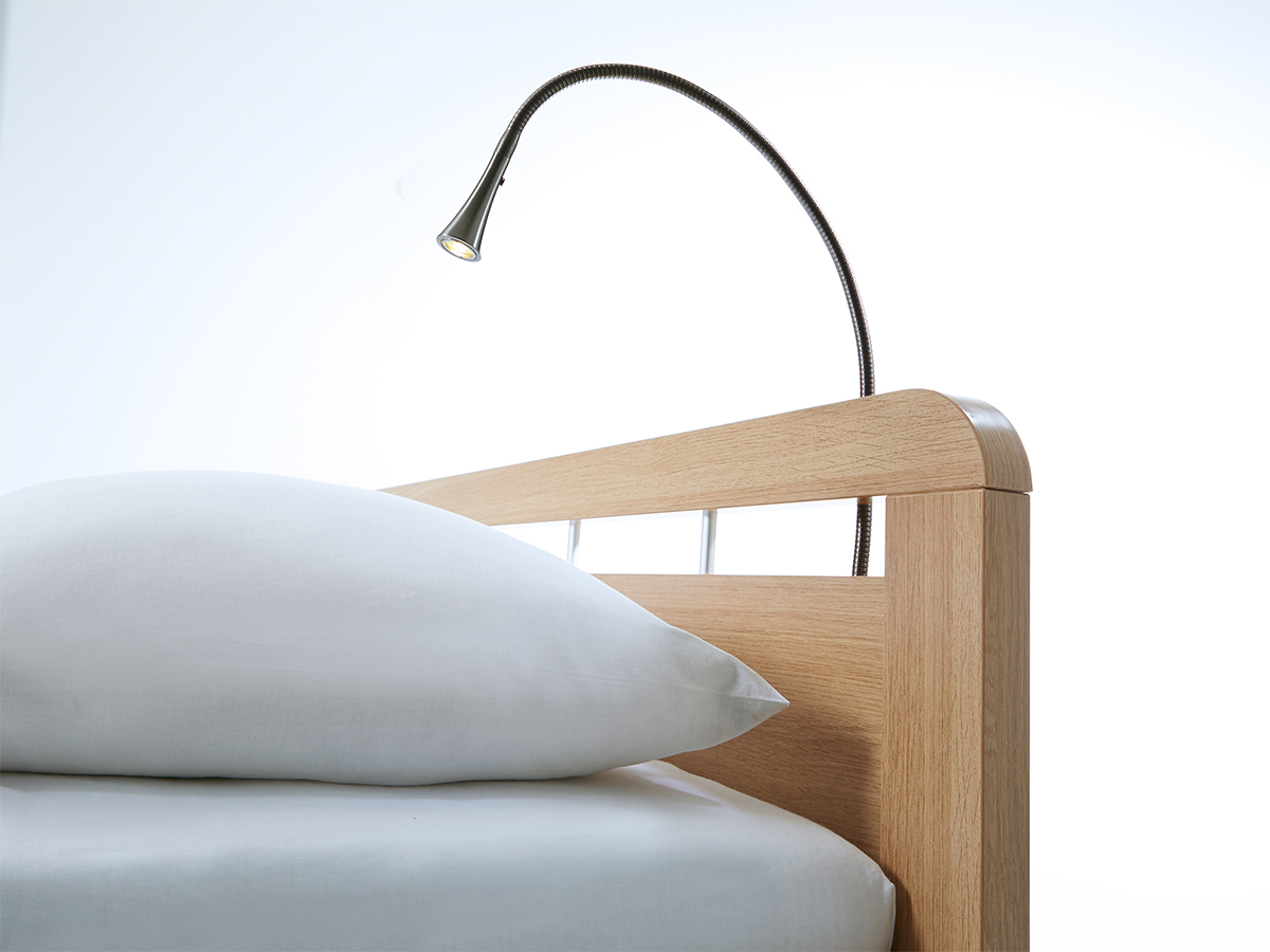 Bedlamp Tulip Black chrome | Swiss Sense product afbeelding
