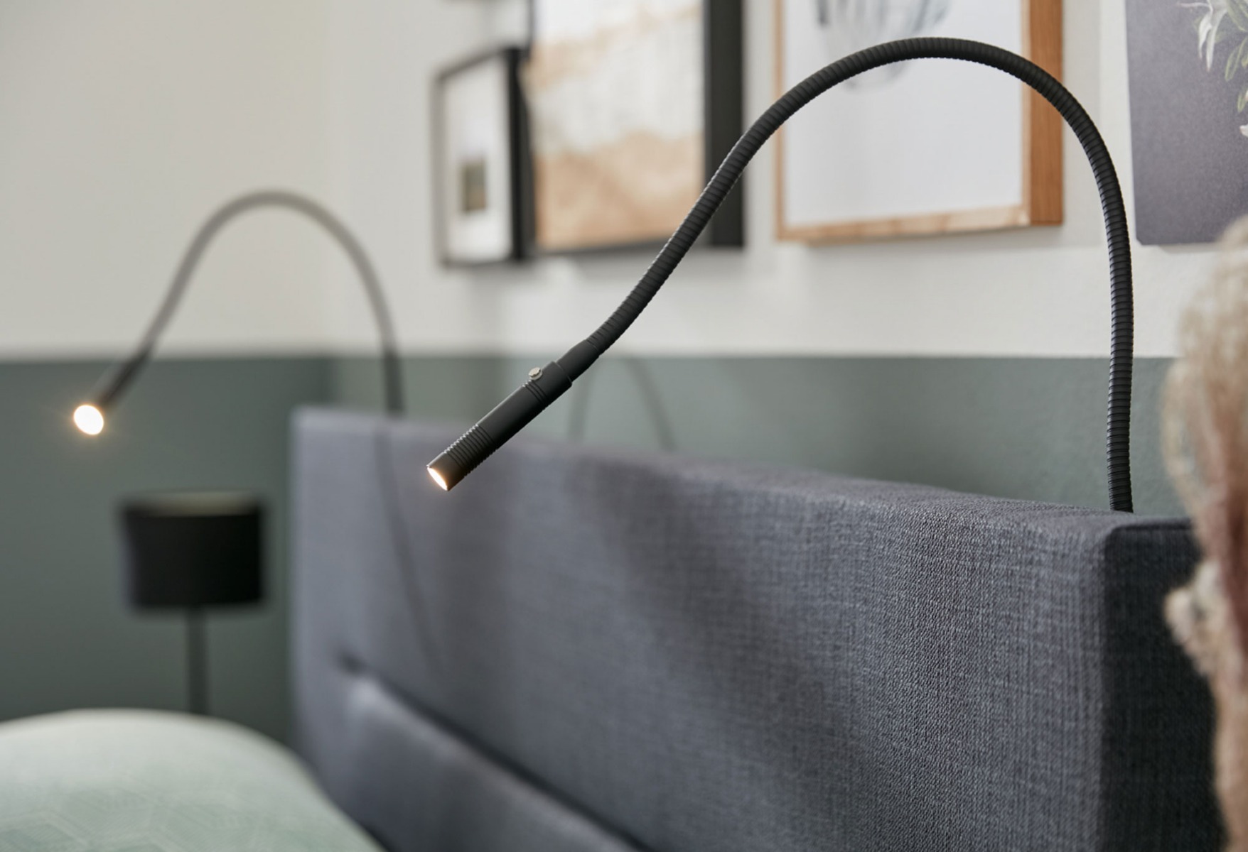 Bedlamp Stripe Zwart | Swiss Sense product afbeelding