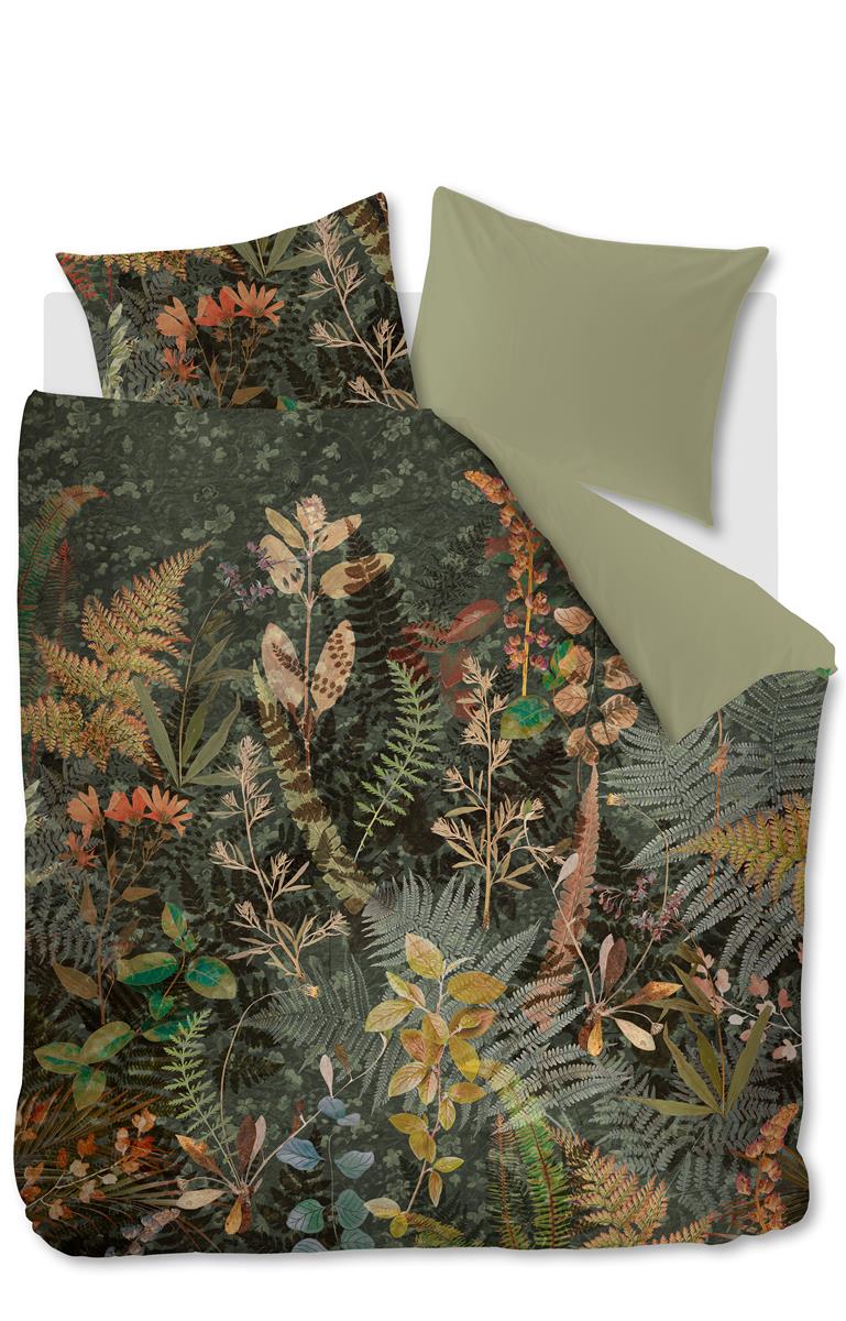 Beddinghouse La foret Dekbedovertrek Green | Swiss Sense product afbeelding