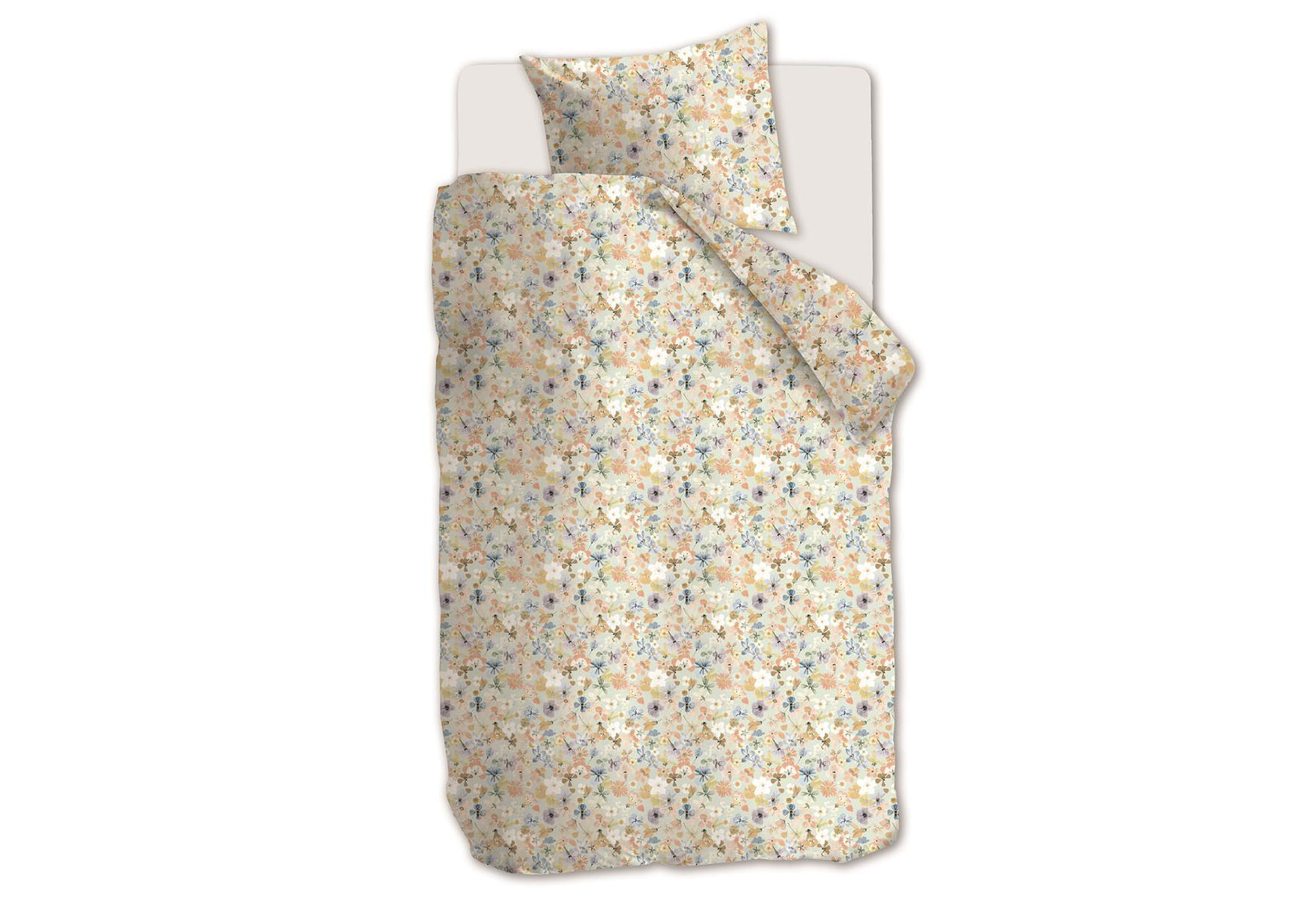 Ariadne at Home Lots of Flowers Dekbedovertrek Multi | Swiss Sense product afbeelding