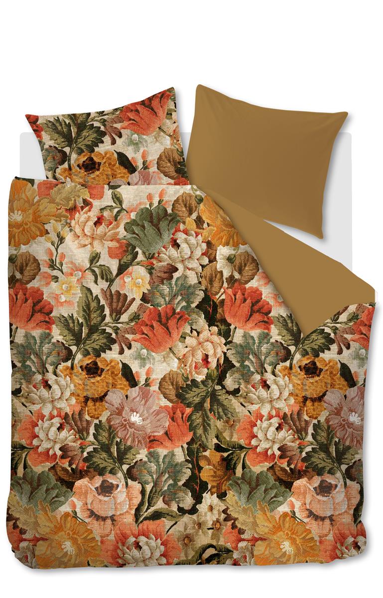 At Home by Beddinghouse Memory Dekbedovertrek Ochre | Swiss Sense product afbeelding