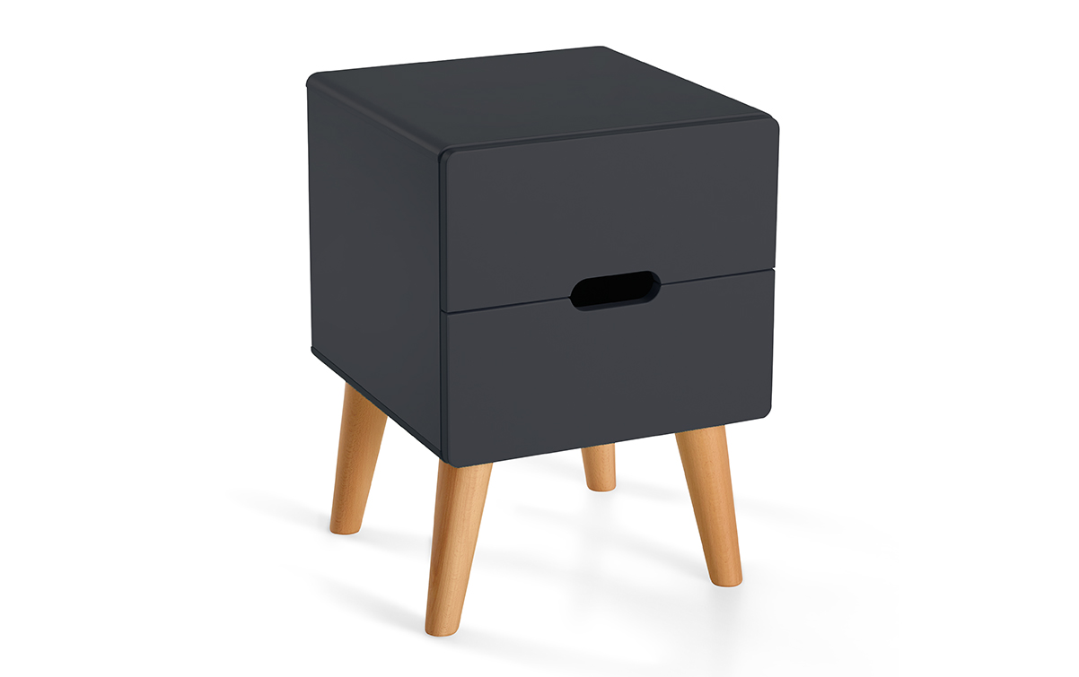 Nachtkast Dansk Antraciet | Swiss Sense product afbeelding