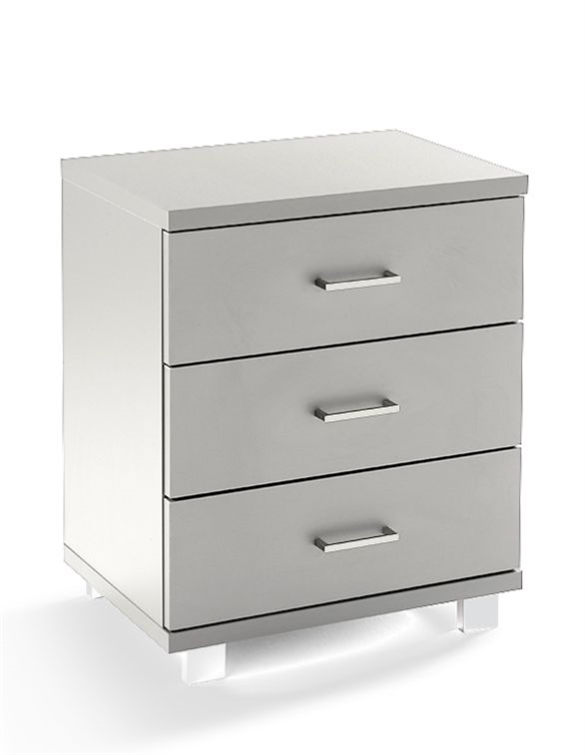 Nachtkast Trend Wit | Swiss Sense product afbeelding