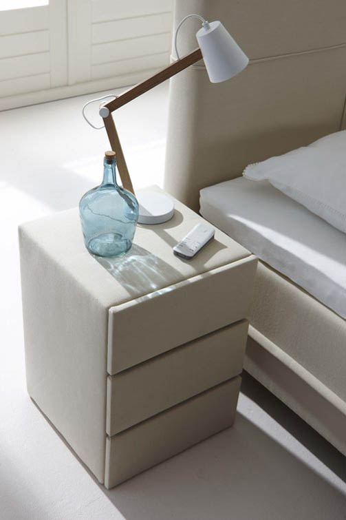 Nachtkast Tune Gestoffeerd | Swiss Sense product afbeelding