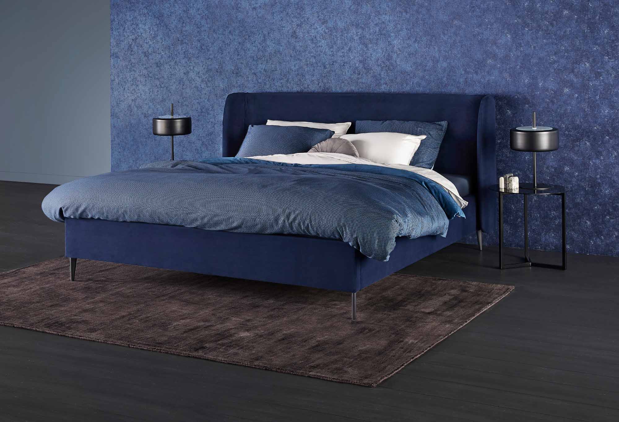 Gestoffeerd Bedframe Night Amsterdam | Swiss Sense product afbeelding