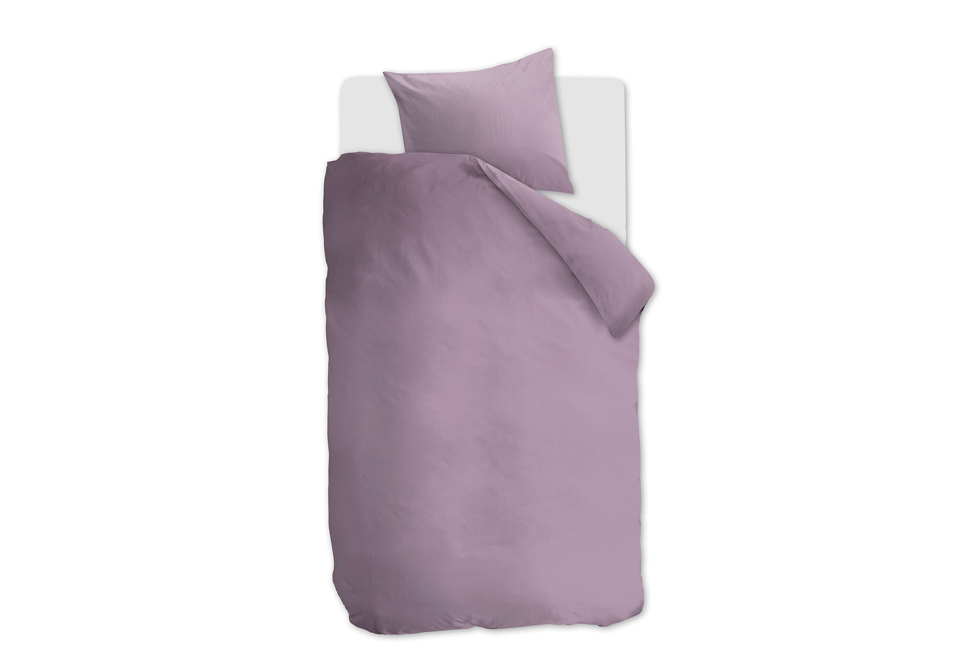 Beddinghouse Care Organic Basic Dekbedovertrek Mauve | Swiss Sense