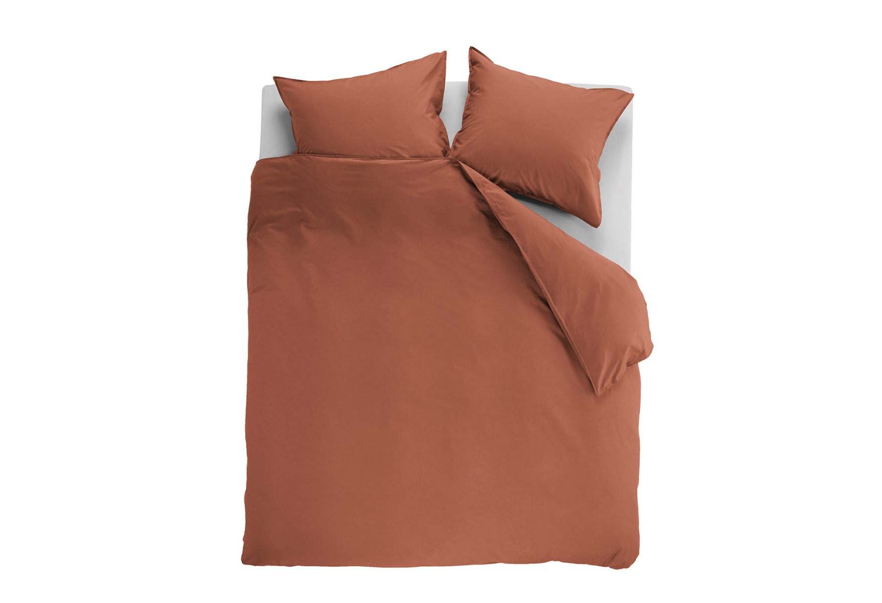 Beddinghouse Basic Gots Dekbedovertrek Terra product afbeelding