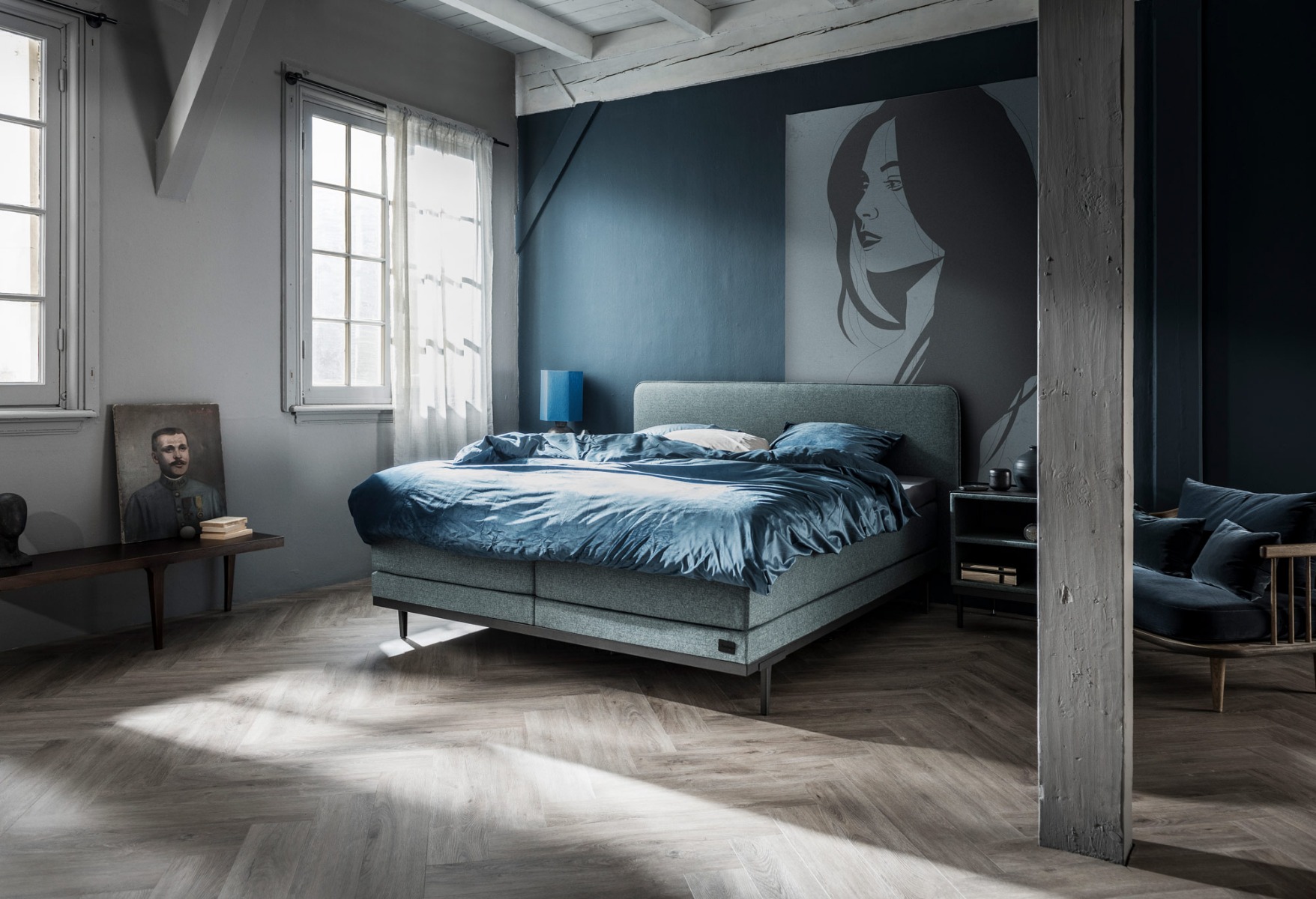 Boxspring Lifestyle by vtwonen Pepper | Swiss Sense product afbeelding