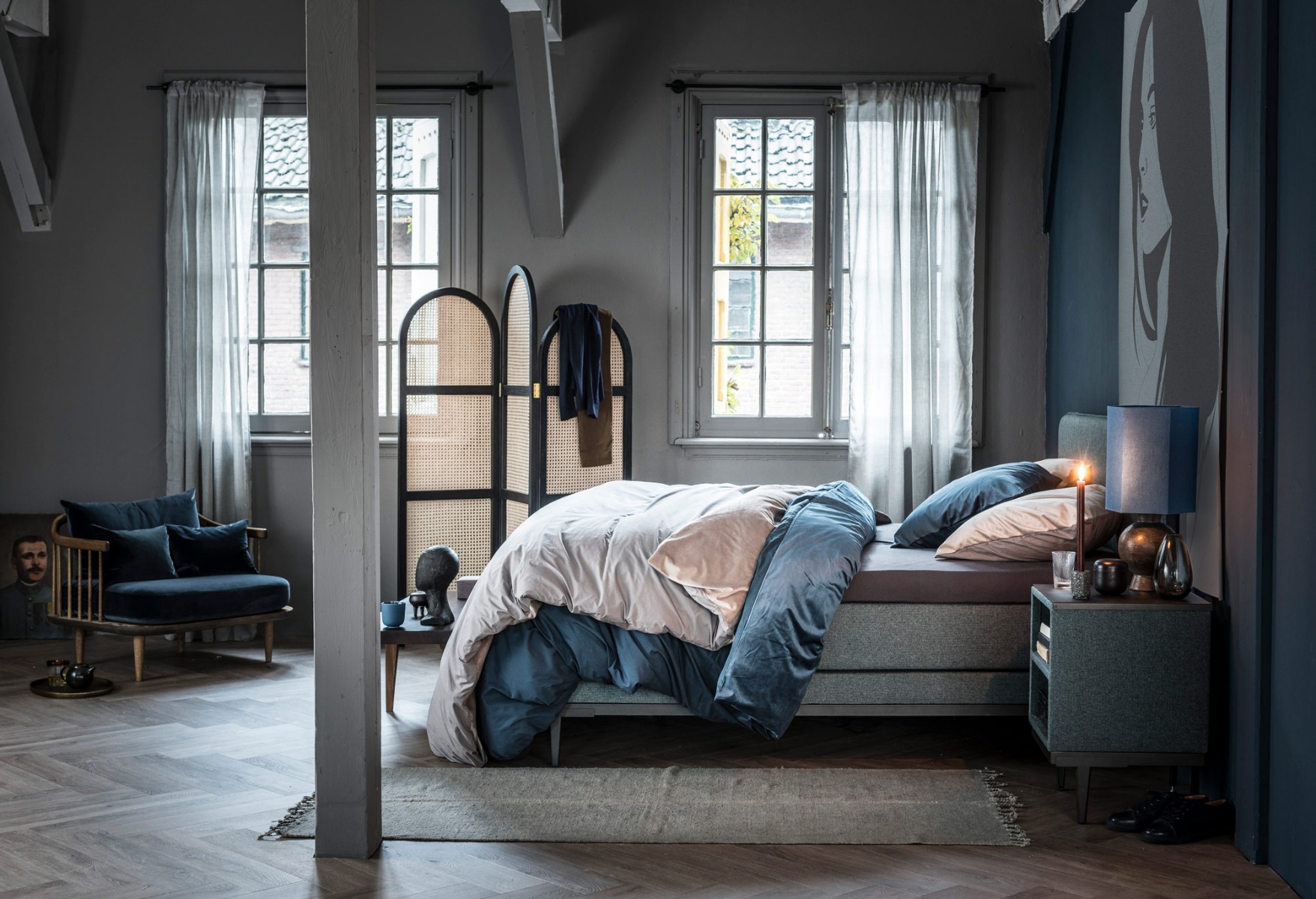 Boxspring Lifestyle by vtwonen Pepper | Swiss Sense