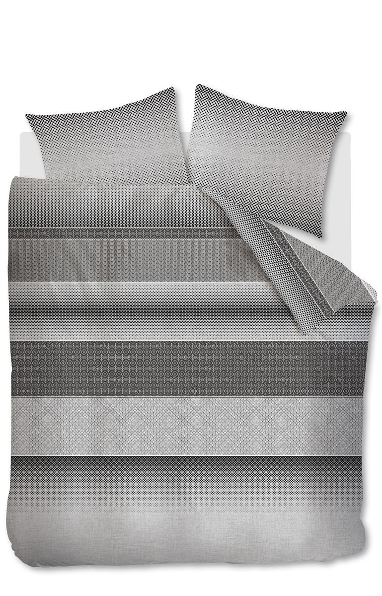 Riviera Maison Retrogade Dekbedovertrek Grey | Swiss Sense product afbeelding