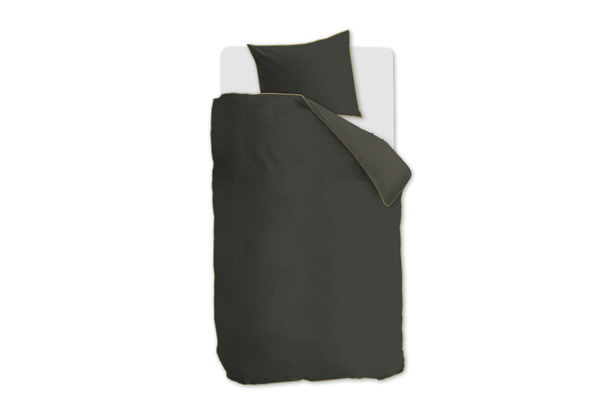 Kardol Richmond Dekbedovertrek Dark Green | Swiss Sense product afbeelding