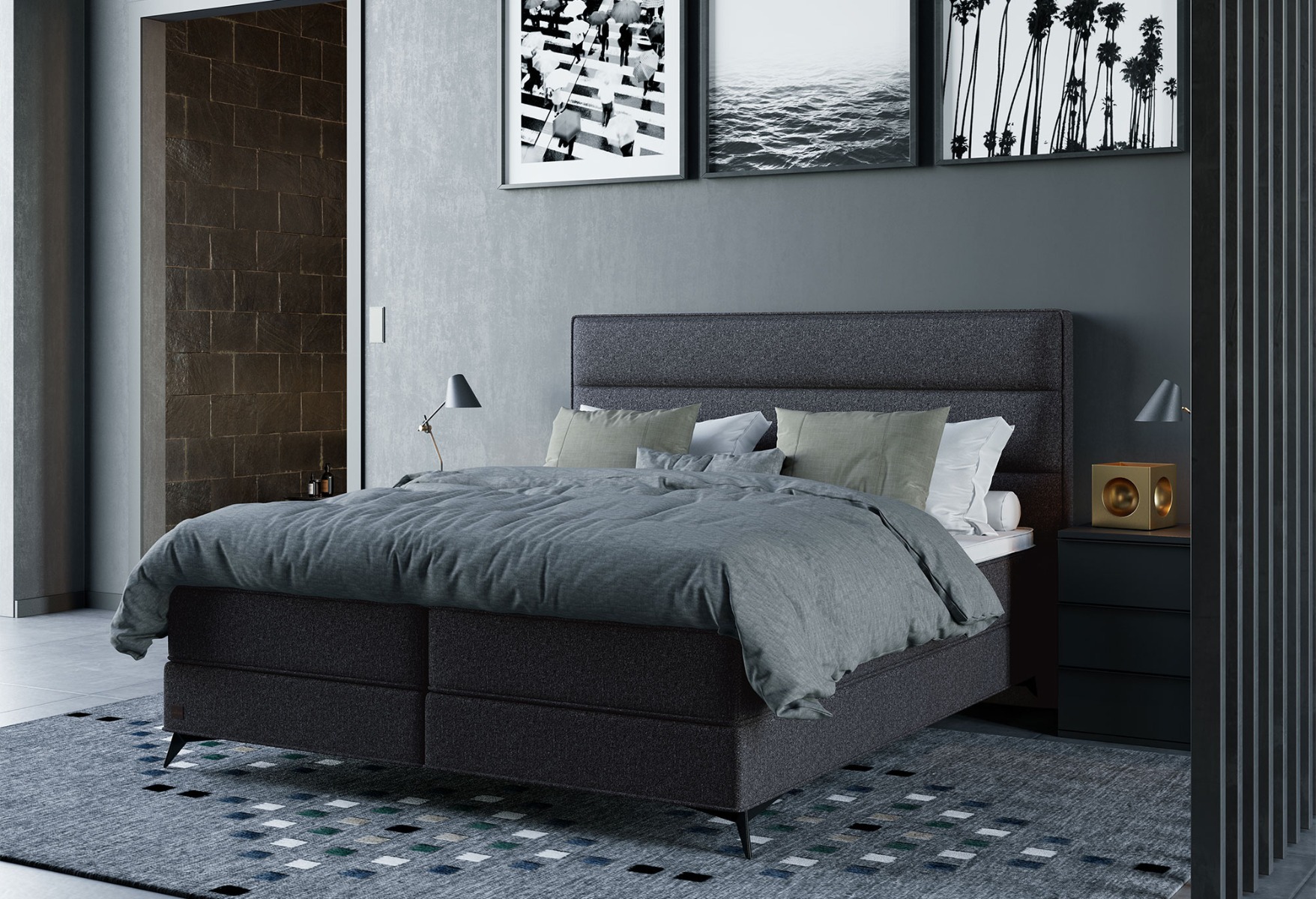 Boxspring Royal Luxor | Swiss Sense product afbeelding