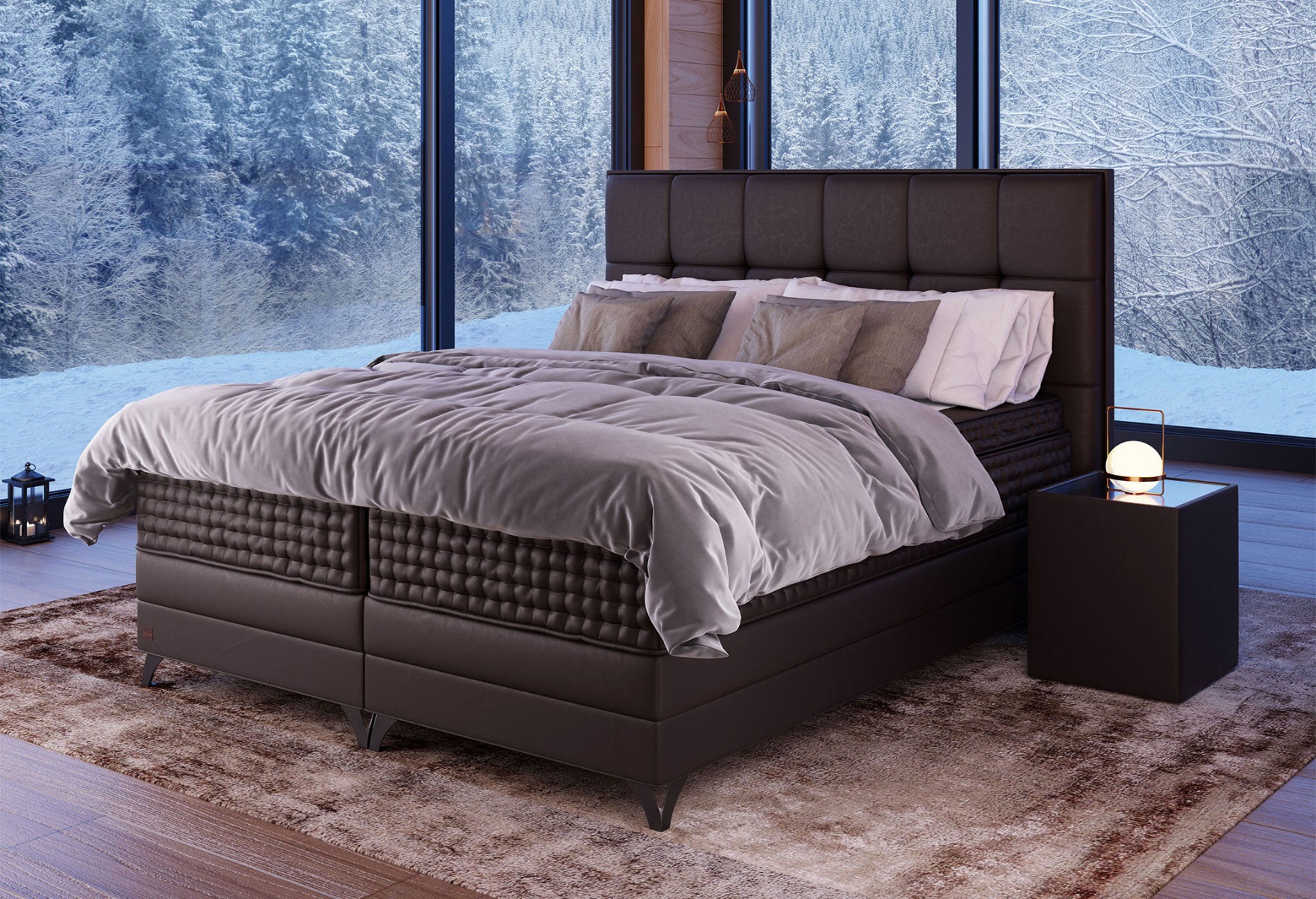 Boxspring Royal Aurora | Swiss Sense product afbeelding