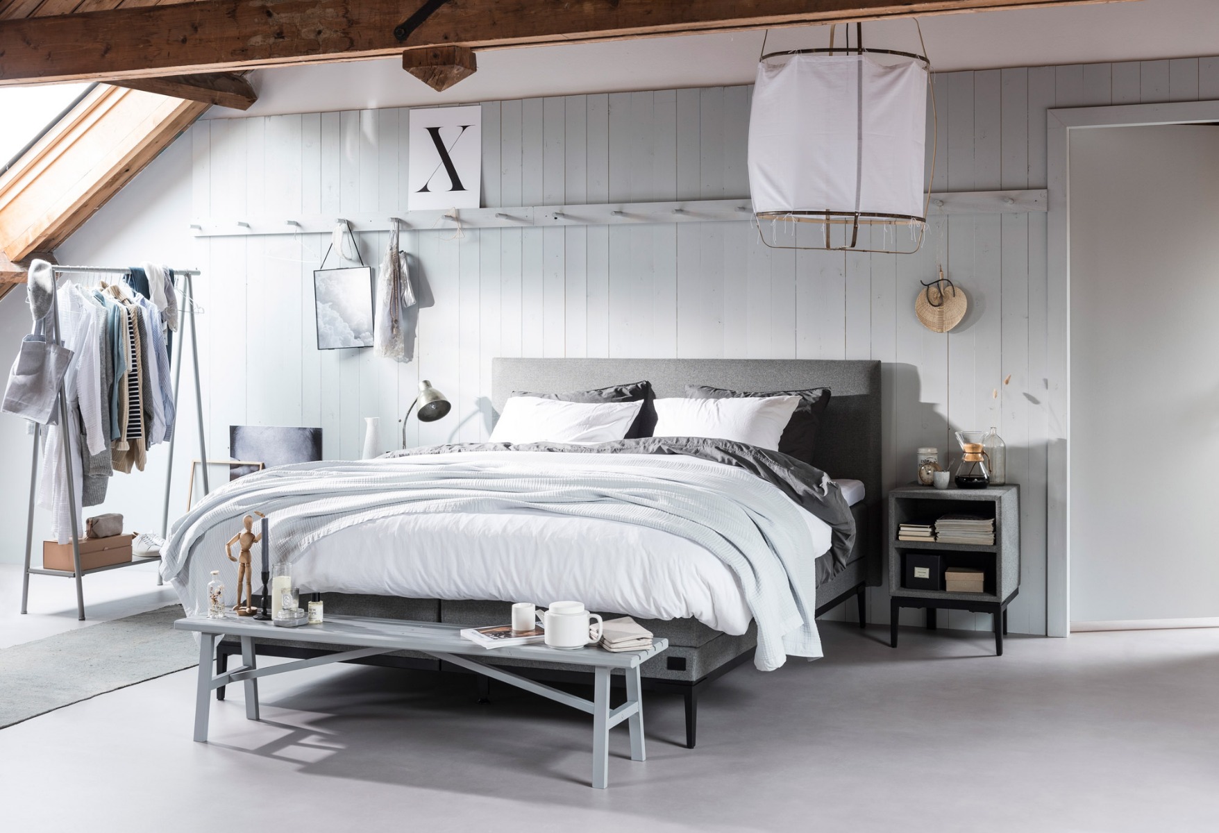 Boxspring Lifestyle by vtwonen Thyme | Swiss Sense product afbeelding