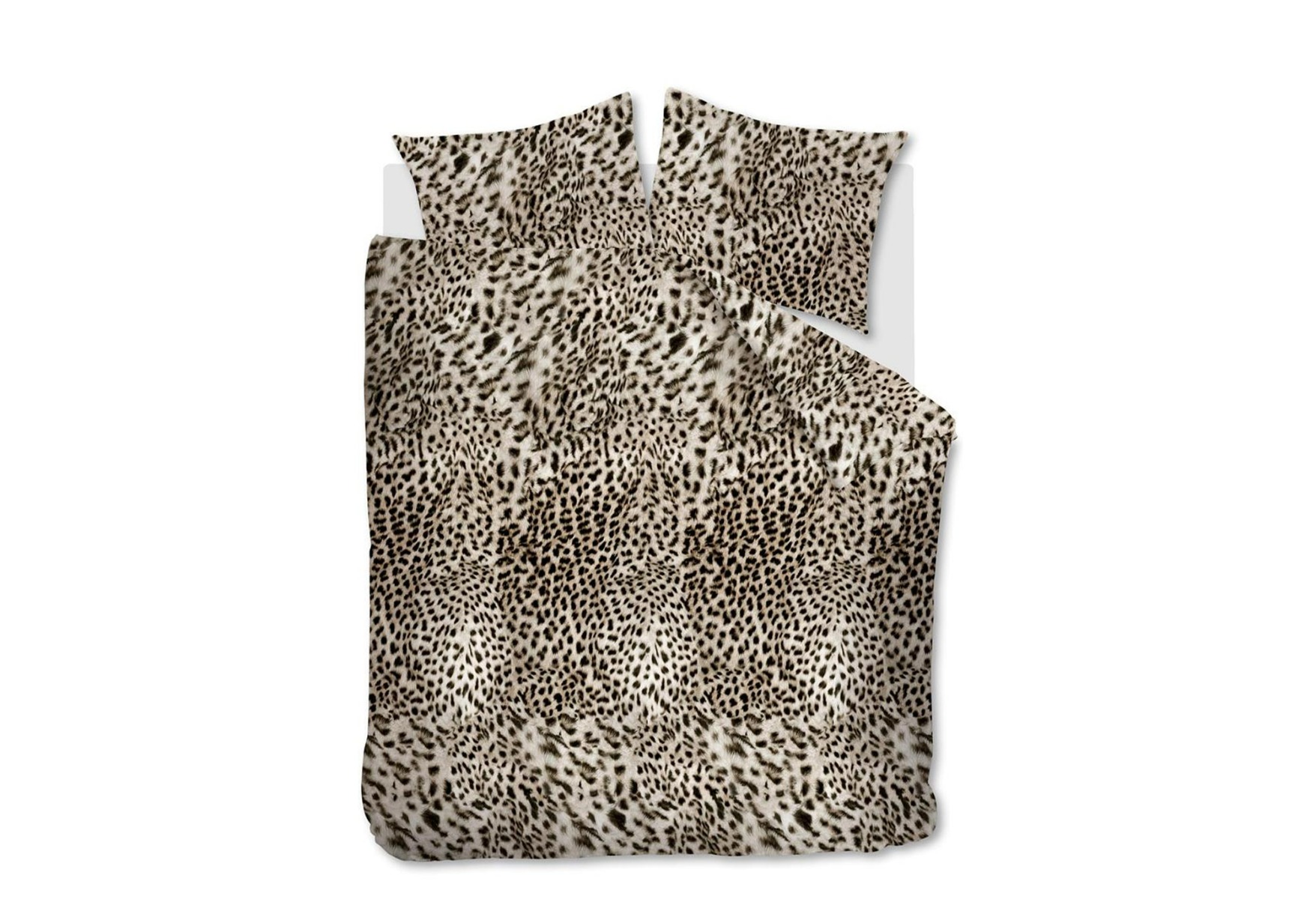 At Home by Beddinghouse Touching Dekbedovertrek Black/White | Swiss Sense product afbeelding