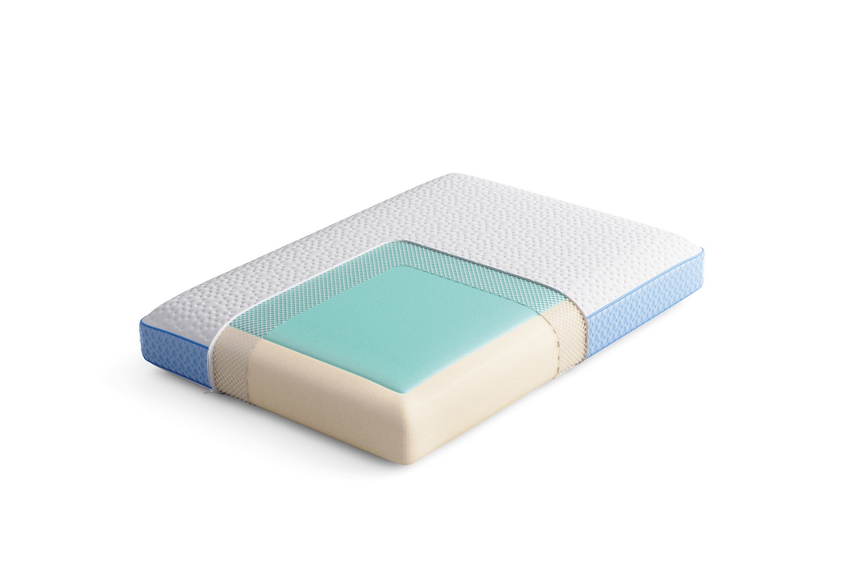 Dixxius Support Traagschuim Extra Cool Hoofdkussen | Swiss Sense product afbeelding