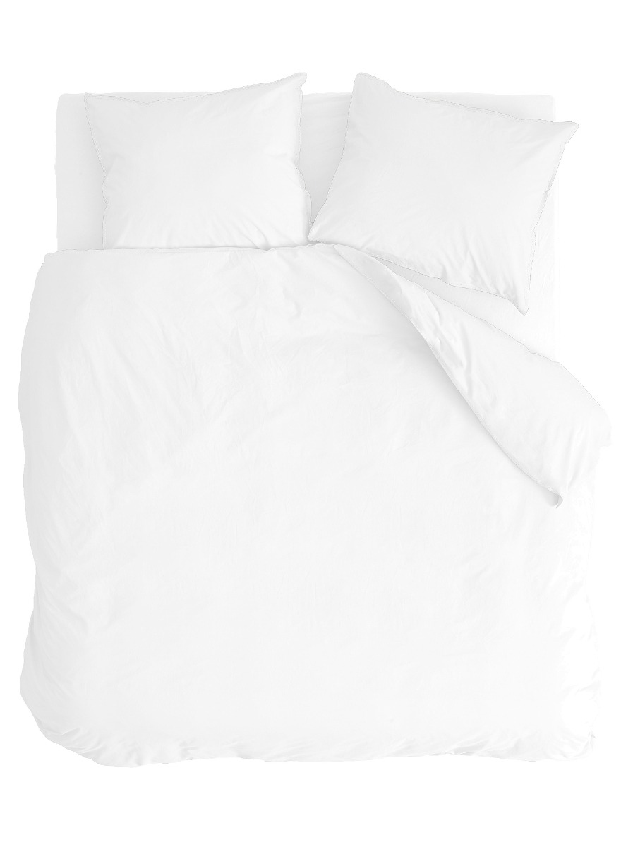 Walra Natural Mix Dekbedovertrek White product afbeelding