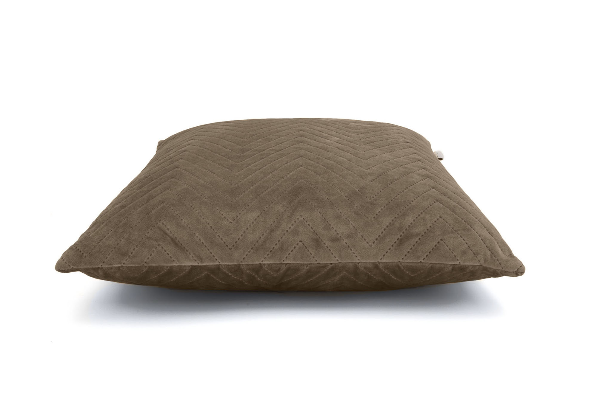 Yellow Kussensloop Madeline pillowcase Taupe 50 x 50 cm