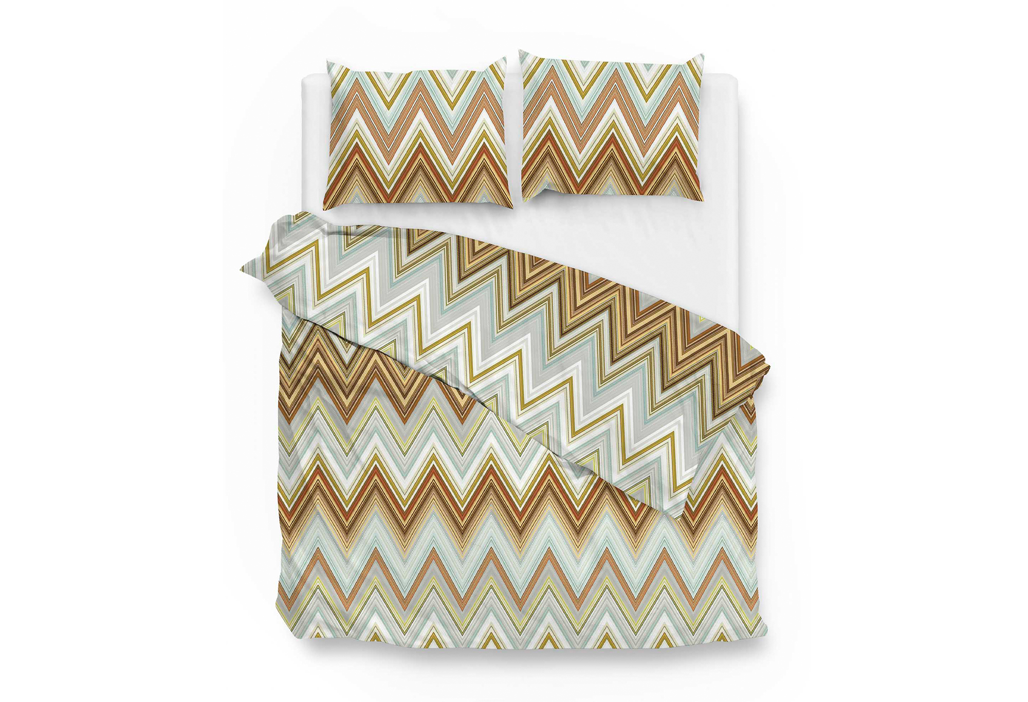 Zo Home Dekbedovertrek Flanel Louna - multi