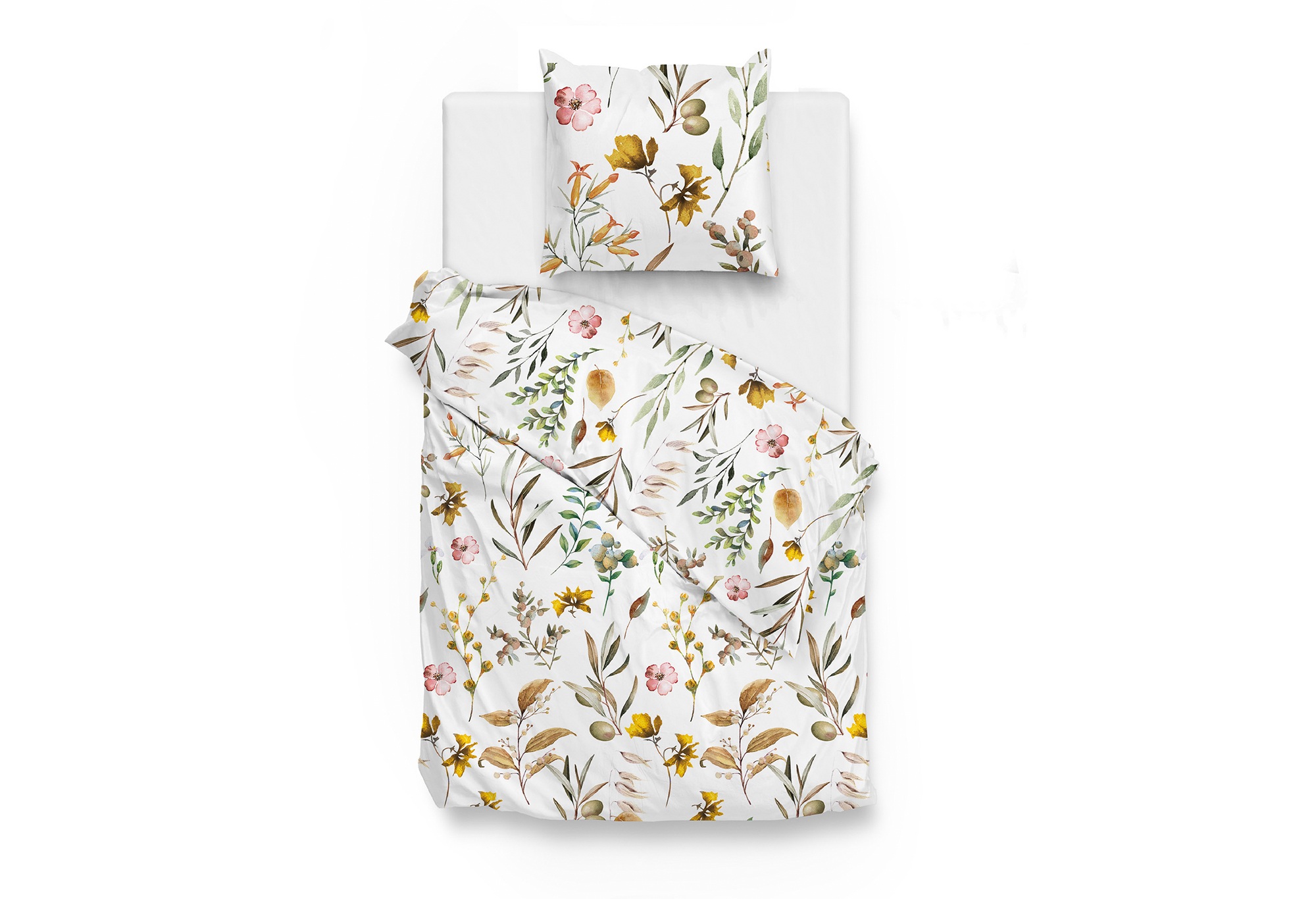 Zo!Home Shae Dekbedovertrek White | Swiss Sense product afbeelding