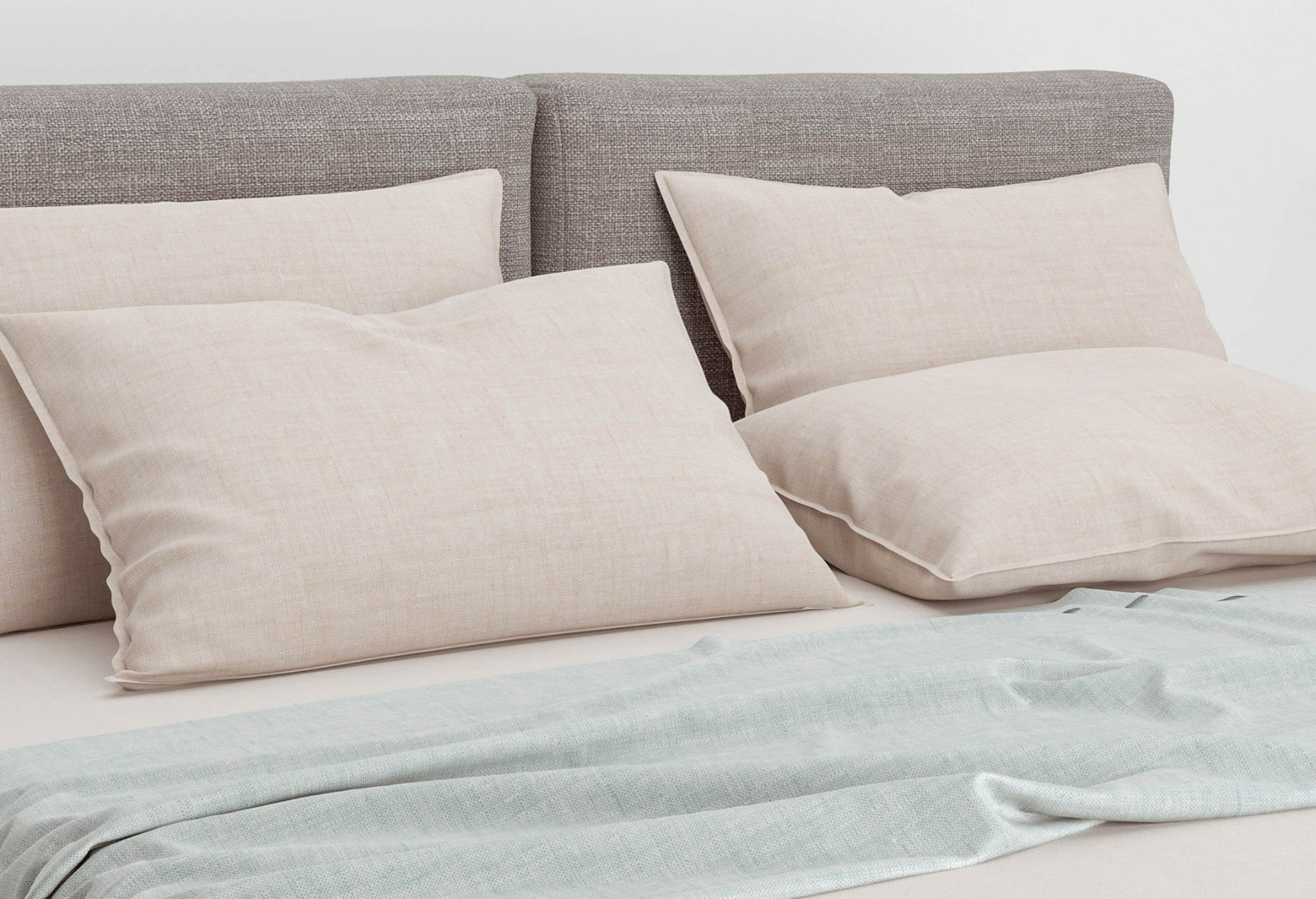 Zo!Home Lino Kussensloop Sandy Beige | Swiss Sense product afbeelding