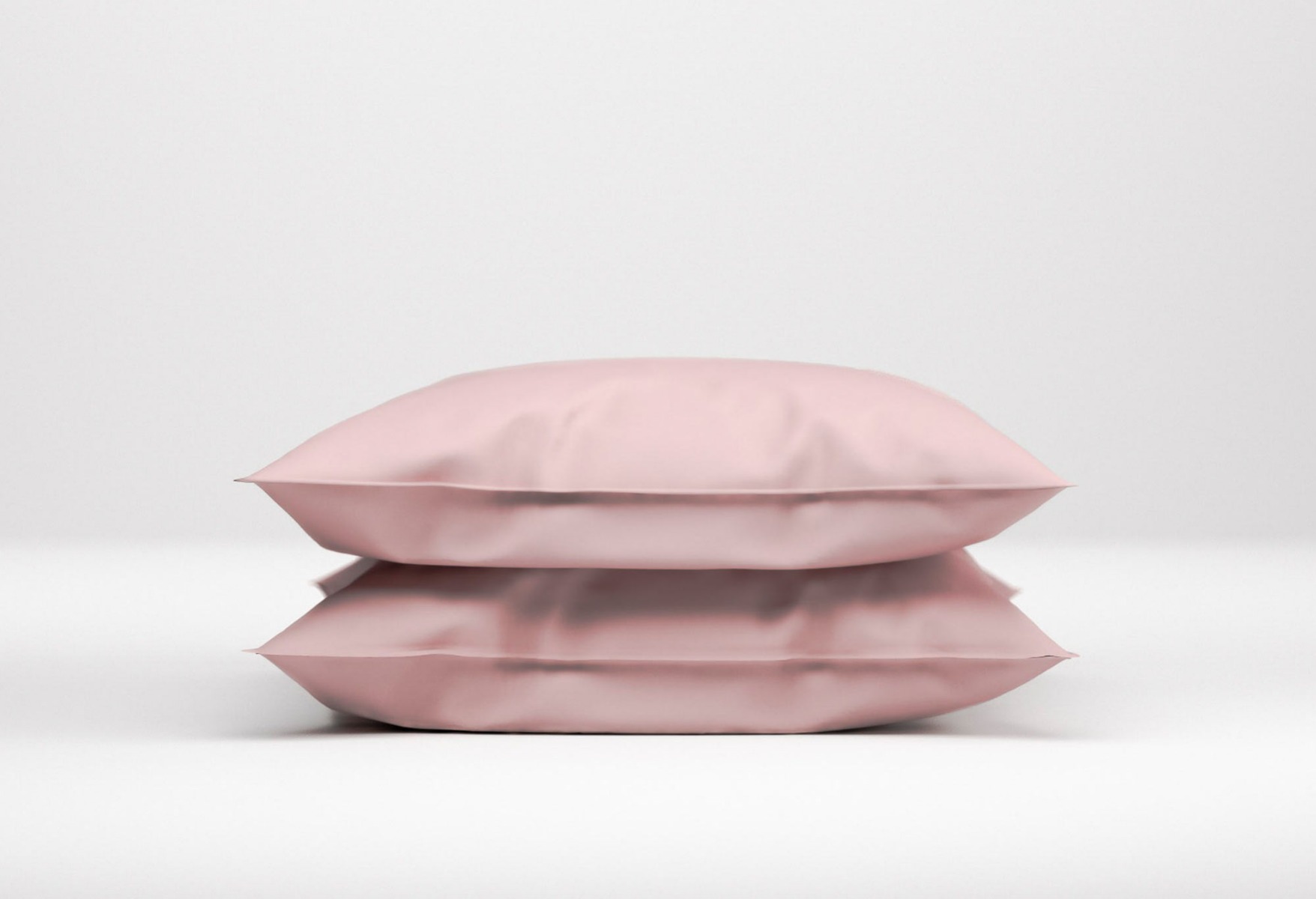 Zo!Home Satinado Kussensloop Shady Pink (set van 2) | Swiss Sense