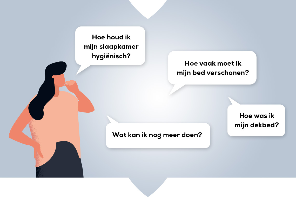 Q&A: Hoe houd ik mijn slaapkamer hygiënisch?