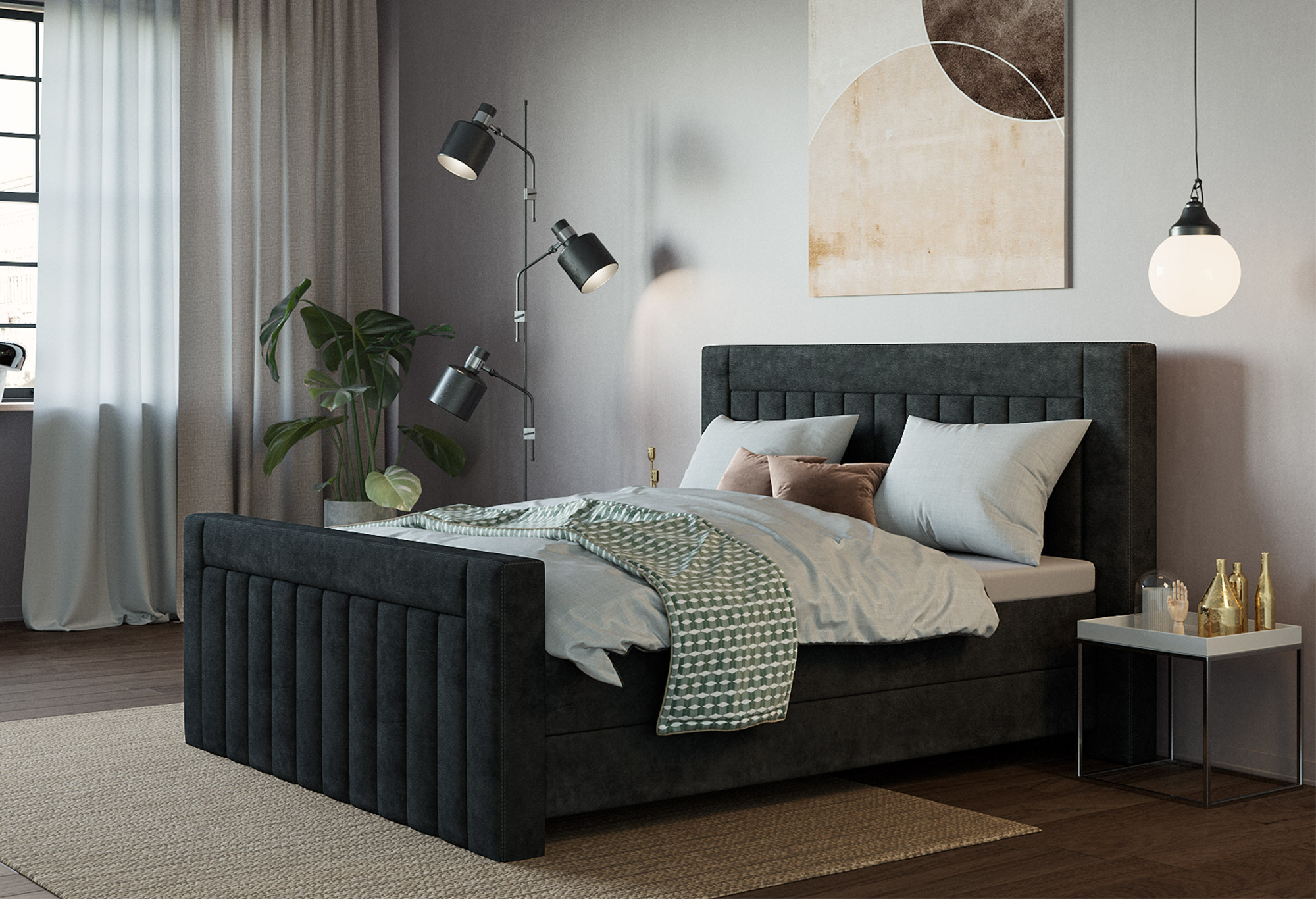 Boxspring Capella Modeno | Hoofdbeeld | Swiss Sense