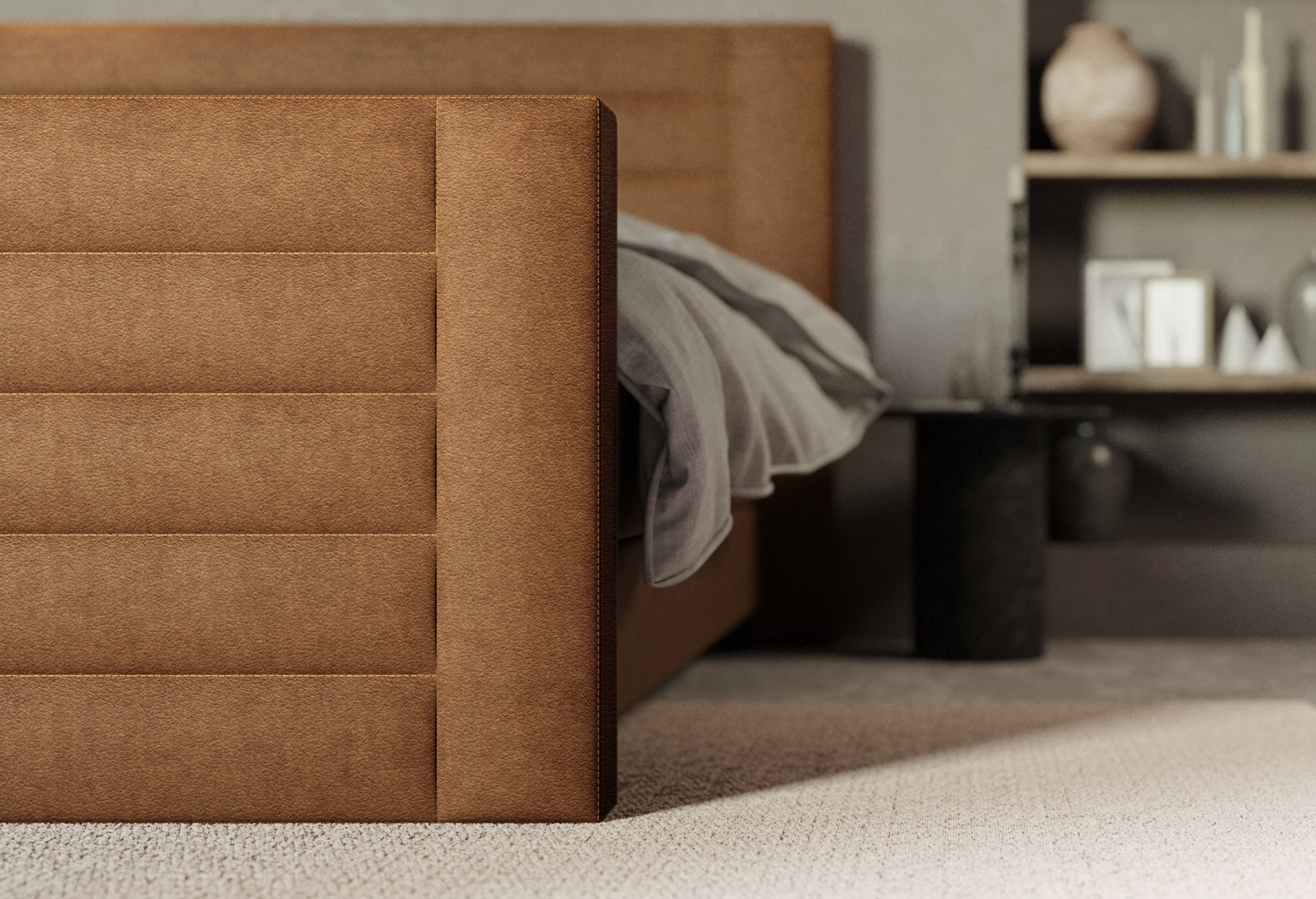 Boxspring Capella Matero | Voetbord| Swiss Sense