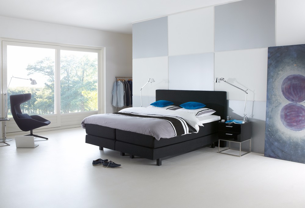 Zwarte Boxspring Home 325-S -1