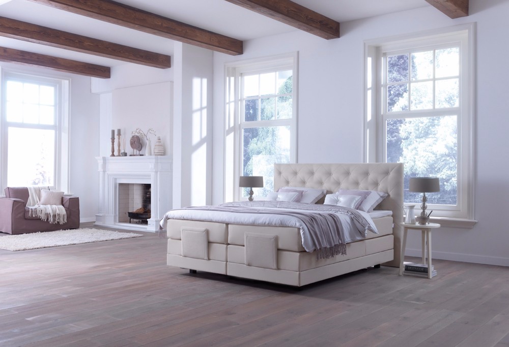Beige Boxspring home 465-S