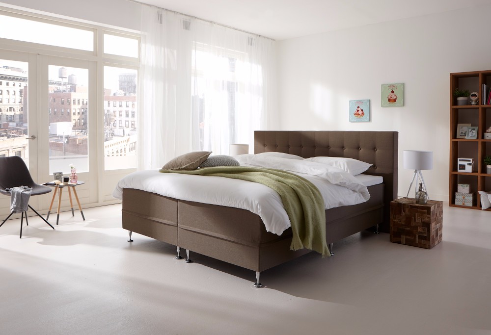 bruine boxspring lifestyle 135