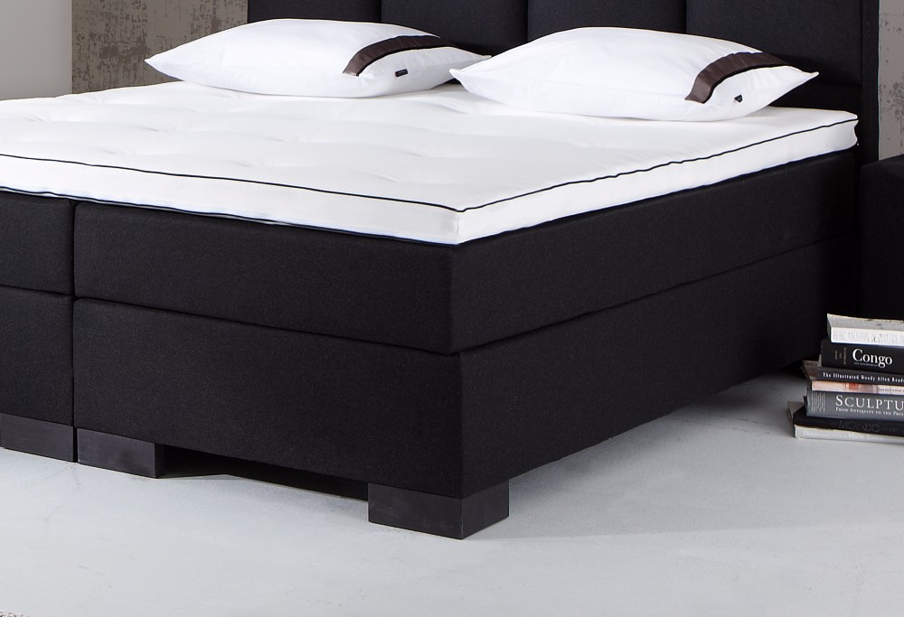 zwarte boxspring Night Atlanta