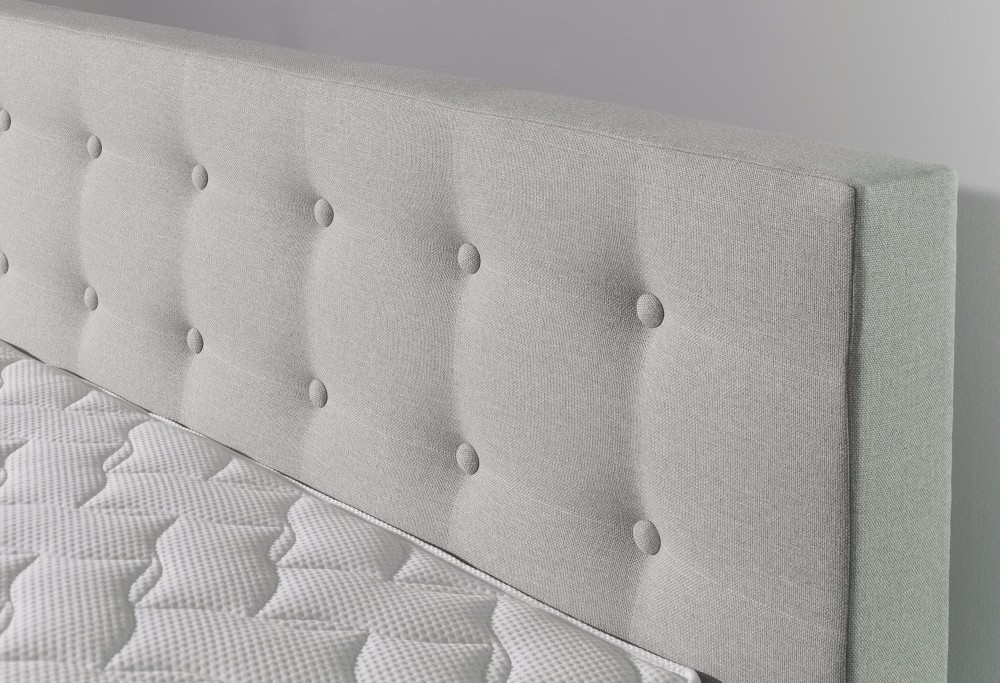 grijze Hotelboxspring Charlotte