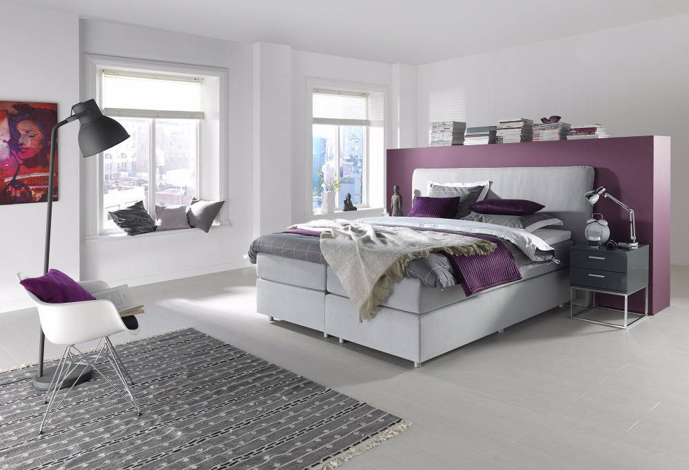 Witte Boxspring Home 300