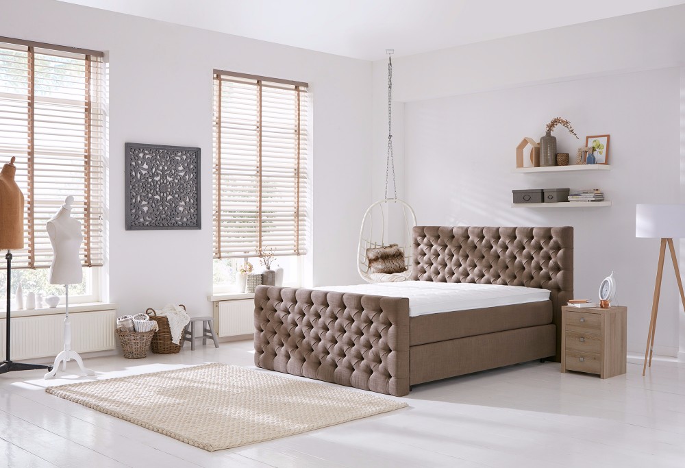 Bruine Boxspring Home 320 -2
