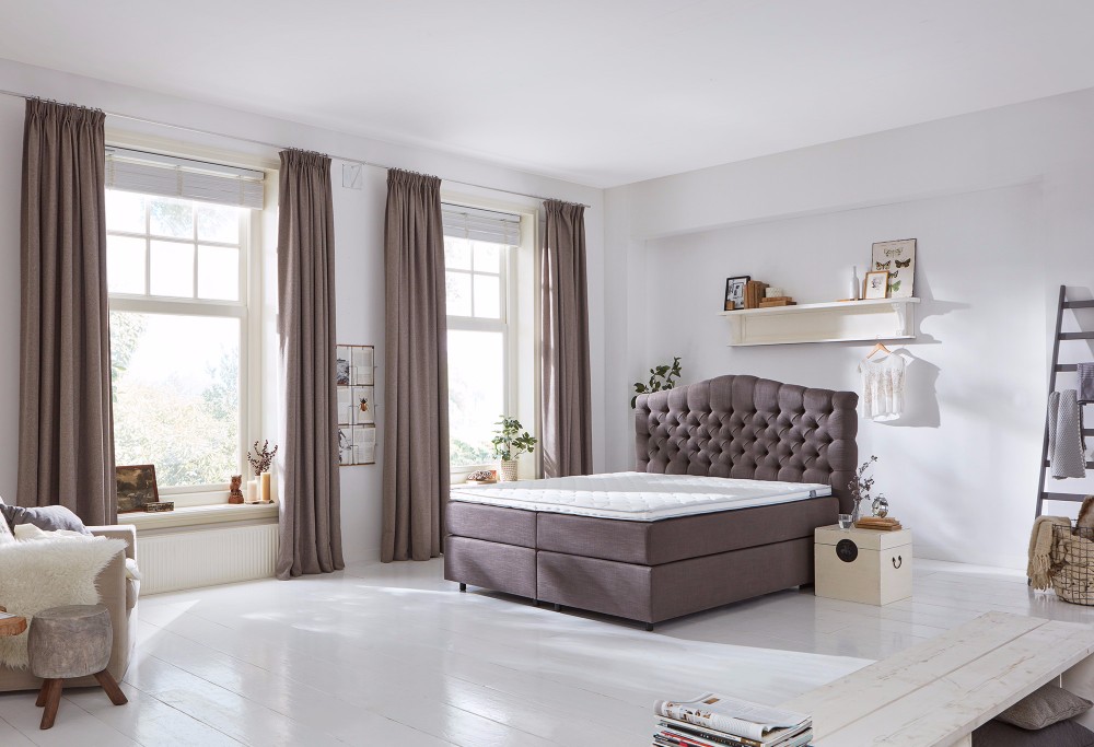 Bruine Boxspring Home 330 -4