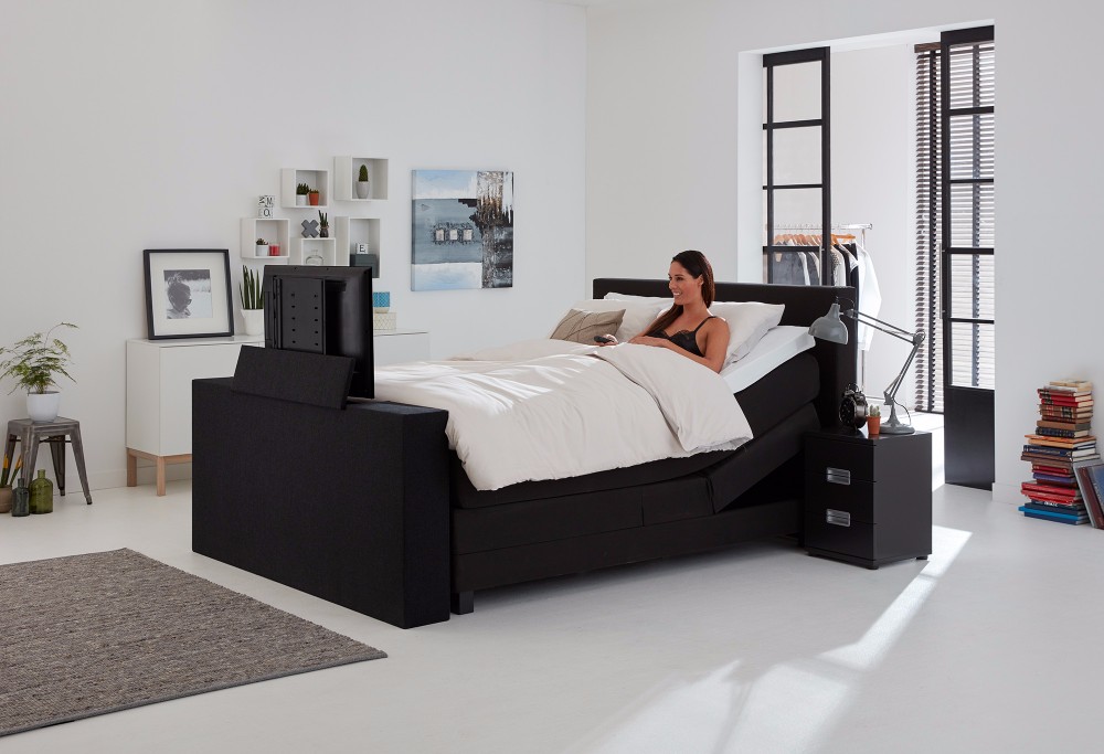 Super Boxspring Home 400 met Tv- Lift | Swiss Sense RT-28