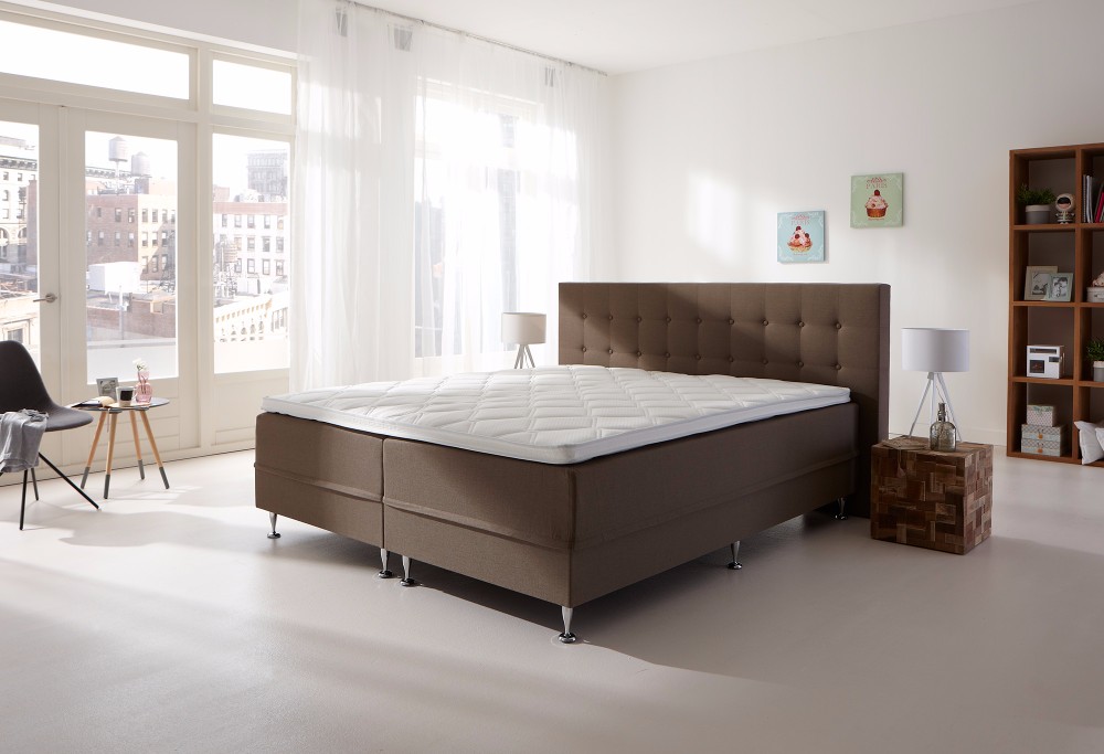 bruine boxspring lifestyle 135