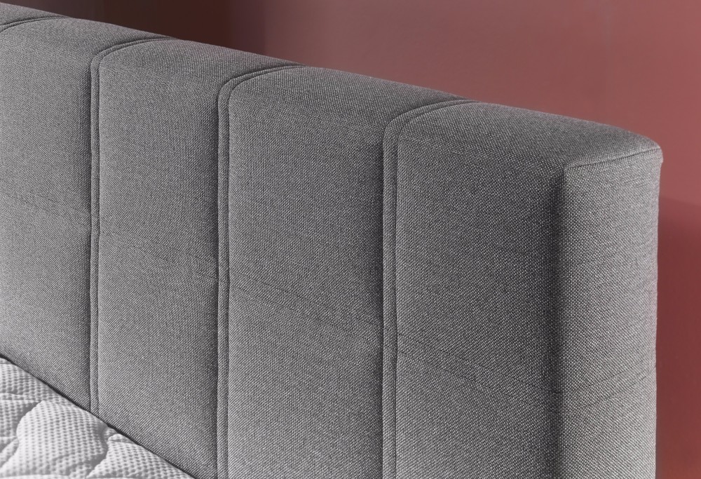 Grijze Hotelboxspring Nora