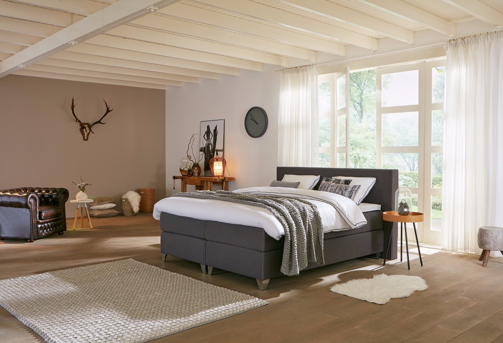 Bruin Boxspring Capella Verso