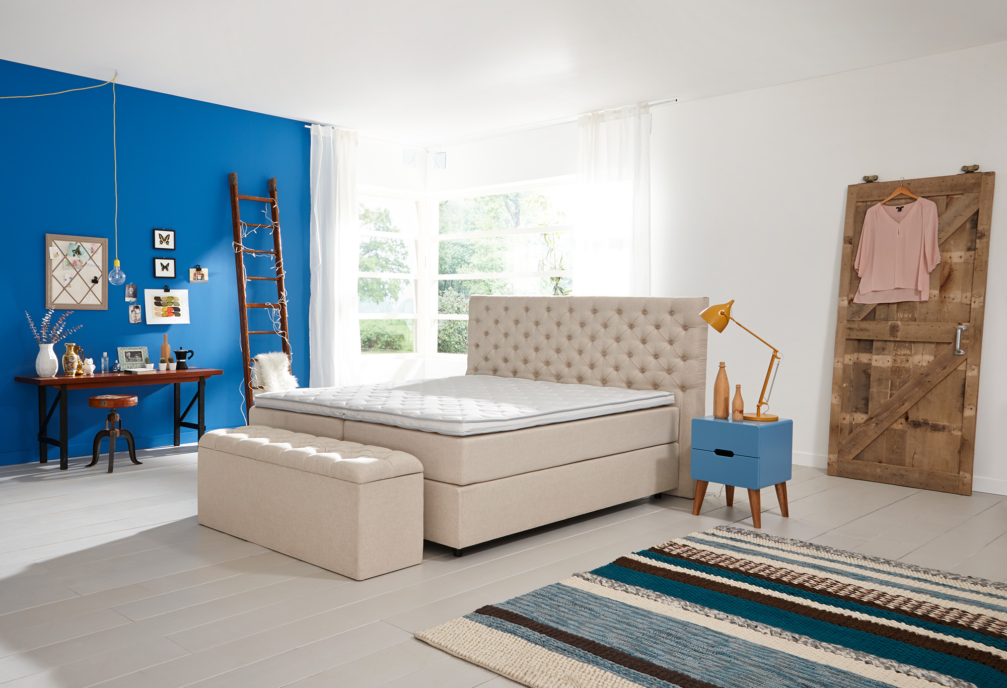 Boxspring Taupe Home 310 -3
