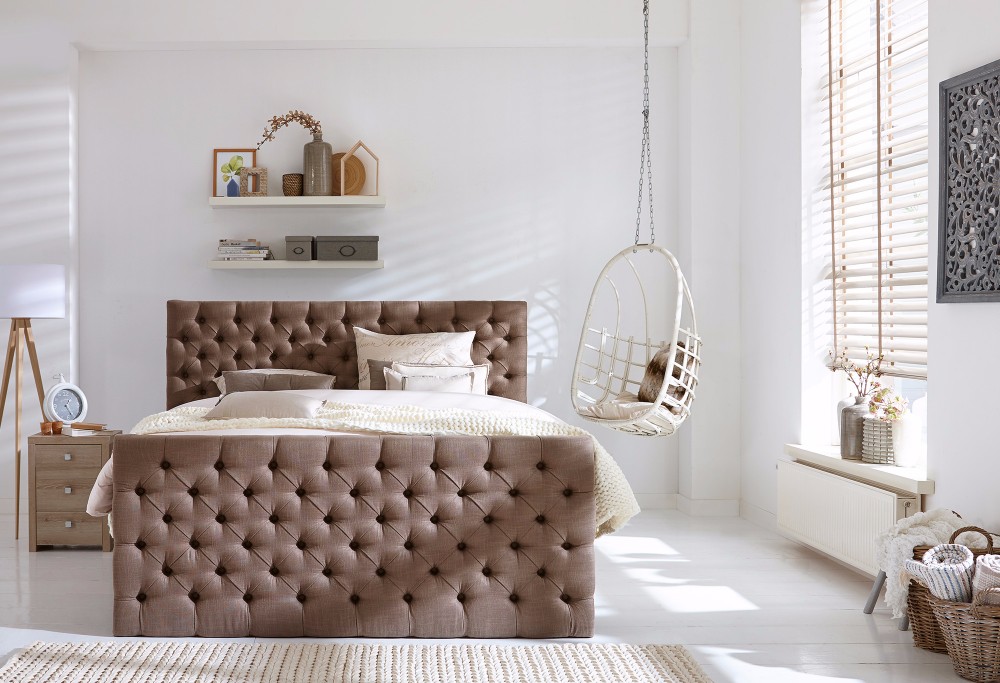 Bruine Boxspring Home 320 -4