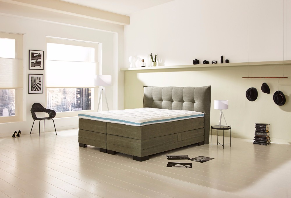 groene Boxspring Night Vienna